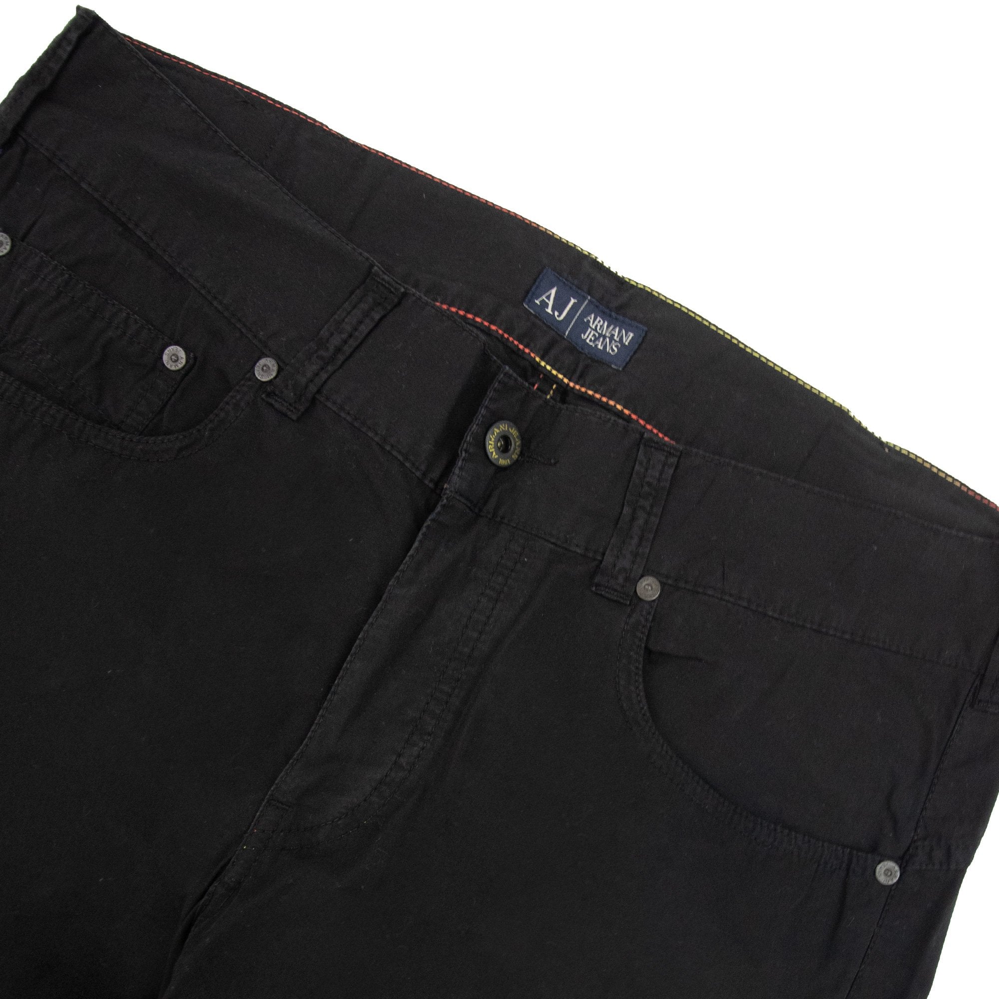 Armani Jeans J24 Reg Fit Jean Black