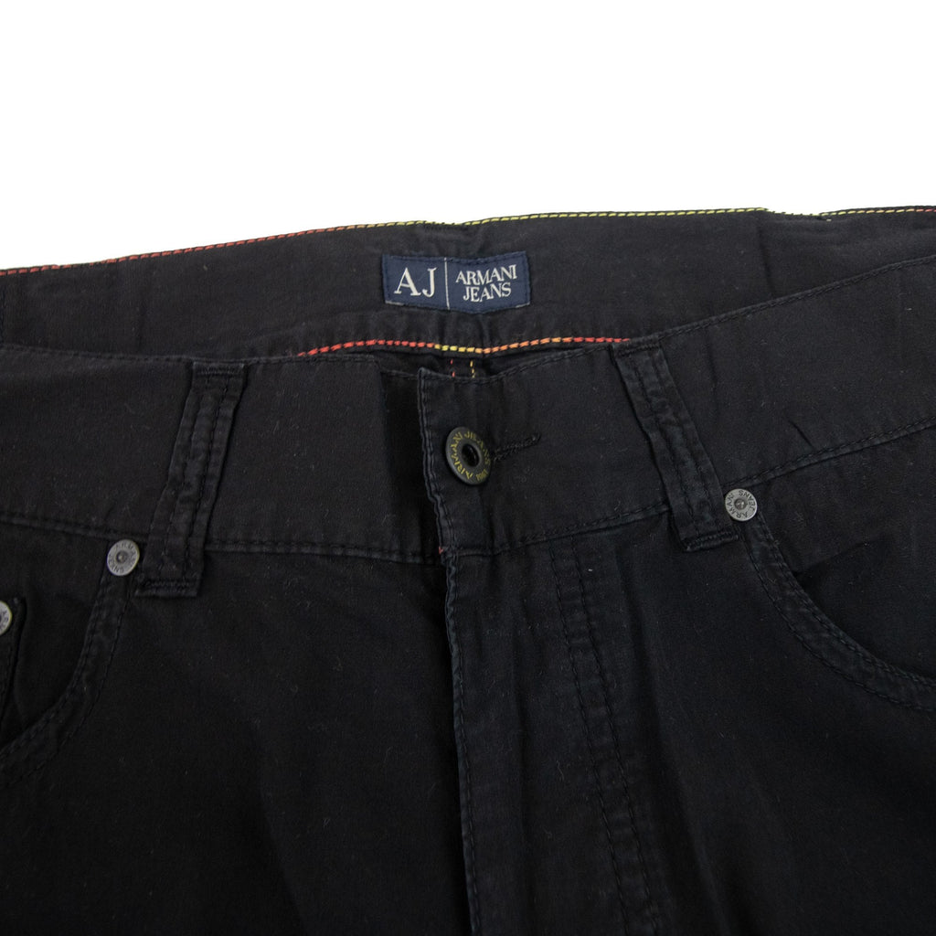 Armani Jeans J24 Reg Fit Jean Black