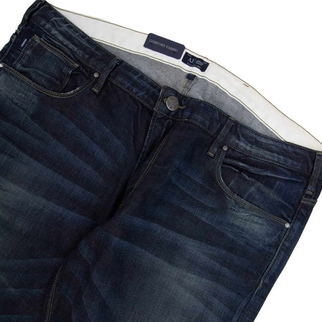 Armani Jeans J06 Dark Denim Slim Fit Jean