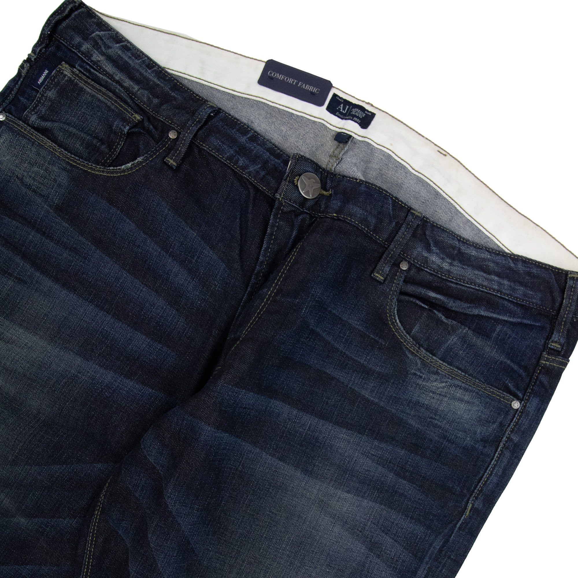 Armani Jeans J06 Dark Denim Slim Fit Jean