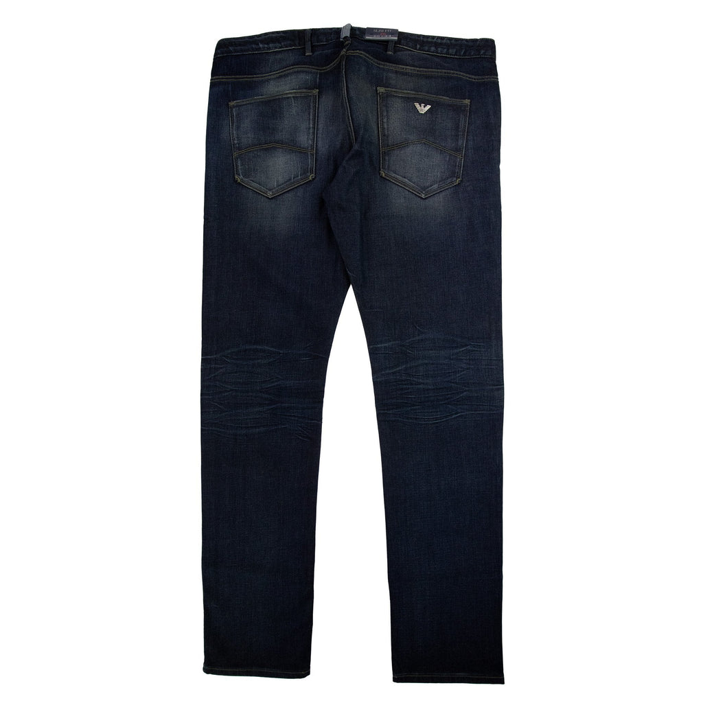 Armani Jeans J06 Dark Denim Slim Fit Jean