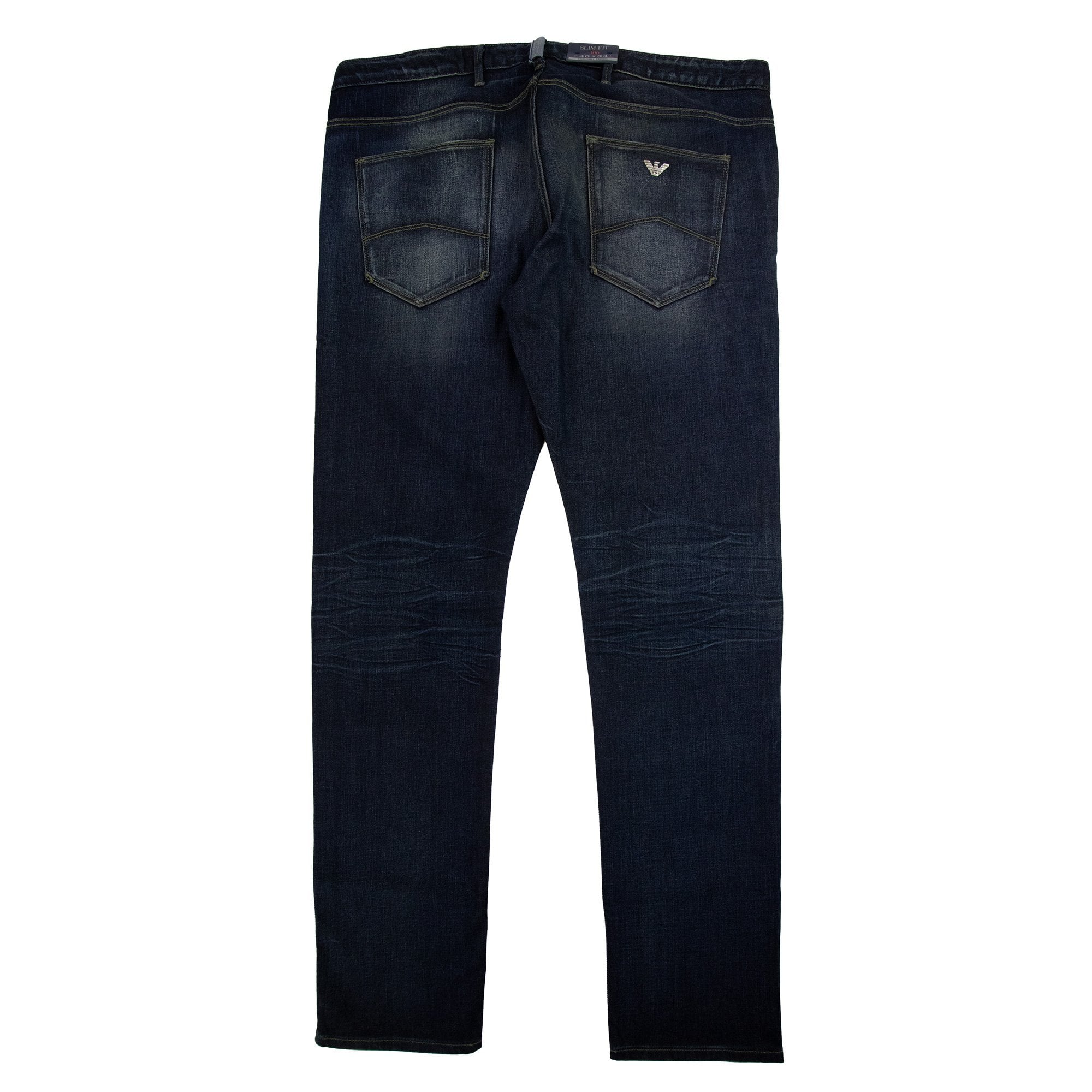 Armani Jeans J06 Dark Denim Slim Fit Jean