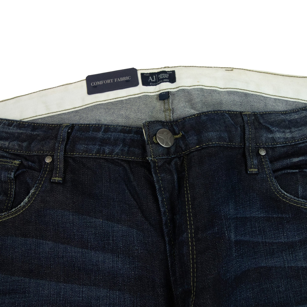 Armani Jeans J06 Dark Denim Slim Fit Jean