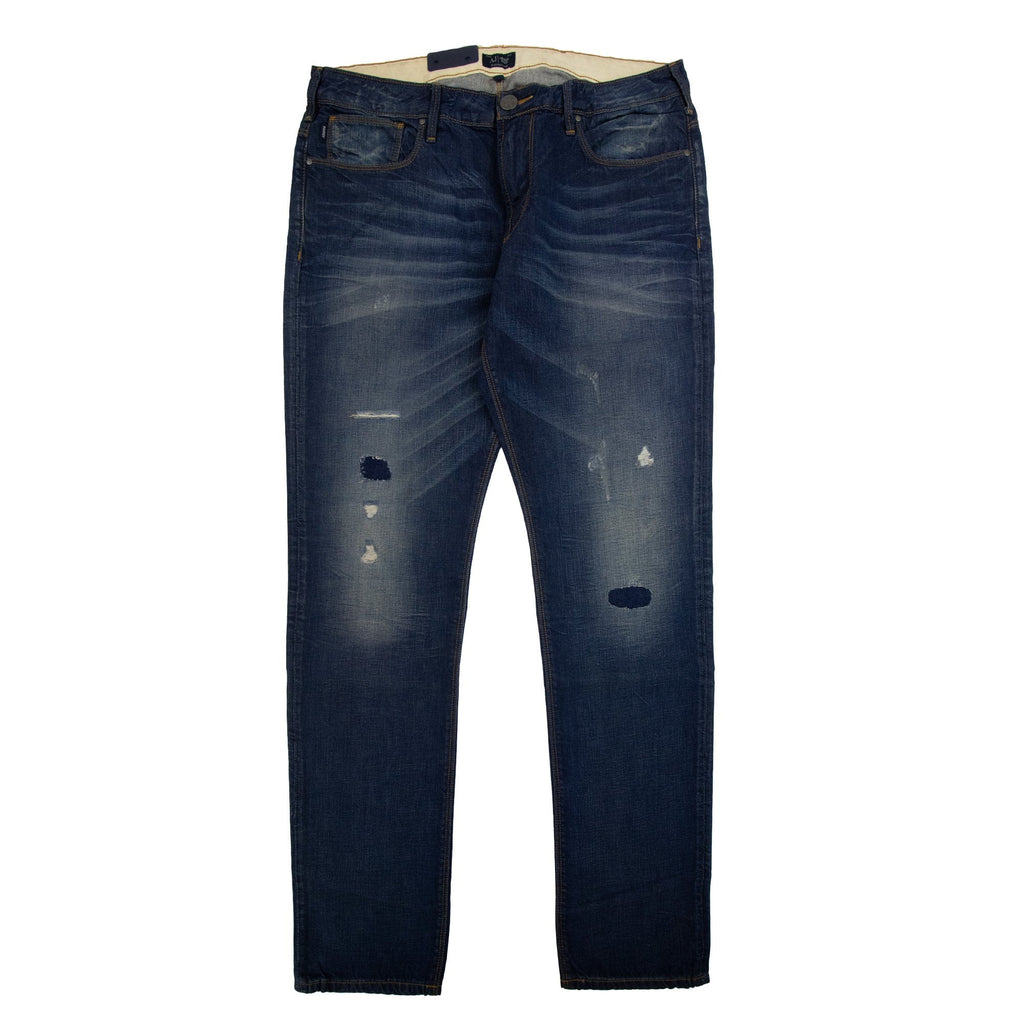 Armani Jeans J06 Distressed Slim Fit Jean
