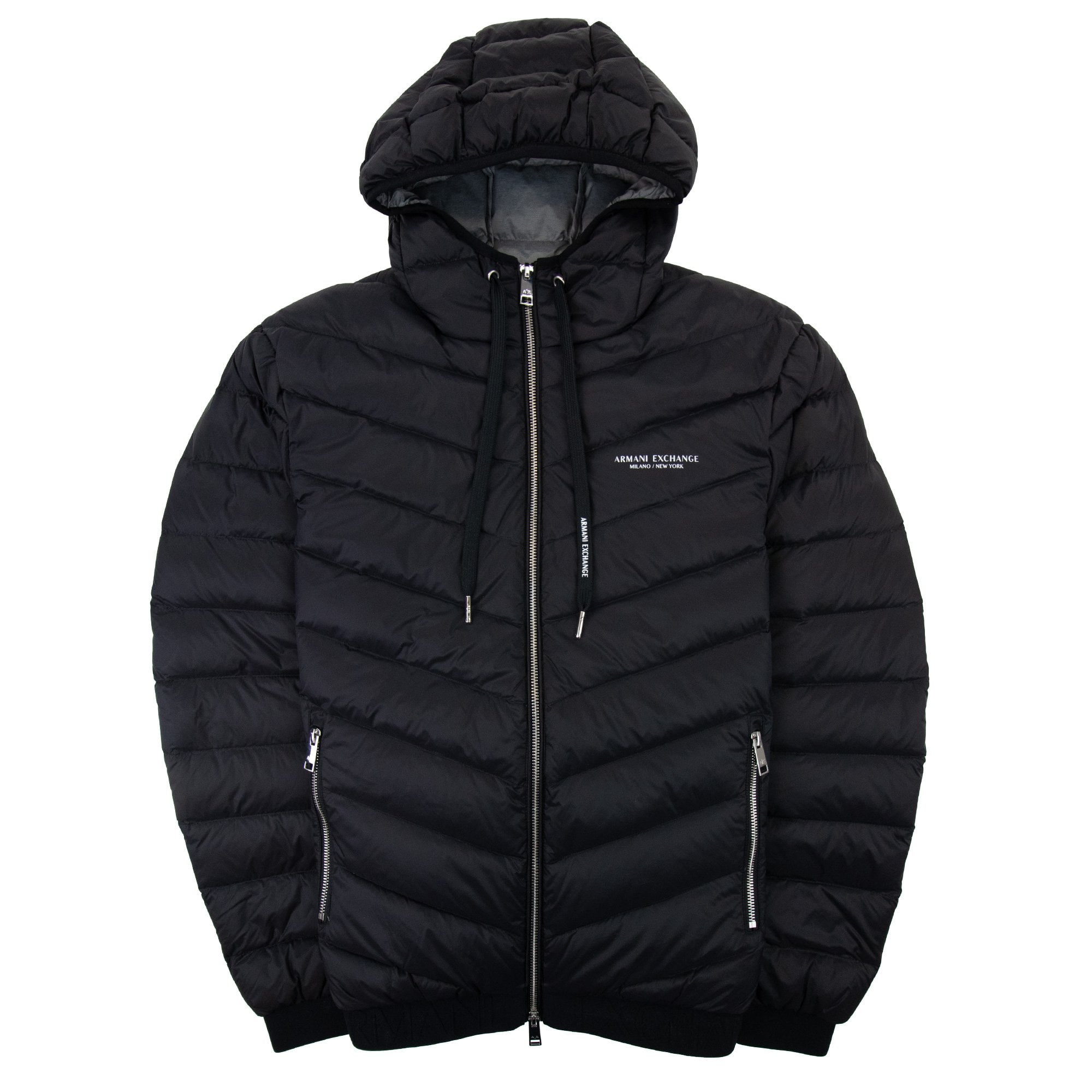 Armani Jeans Armani Exchange Padded Down Jacket Black