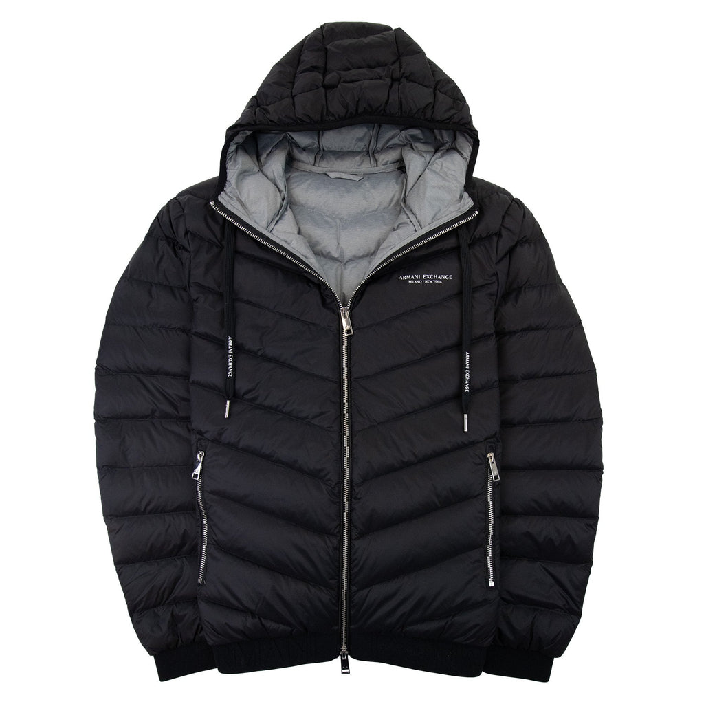 Armani Jeans Armani Exchange Padded Down Jacket Black