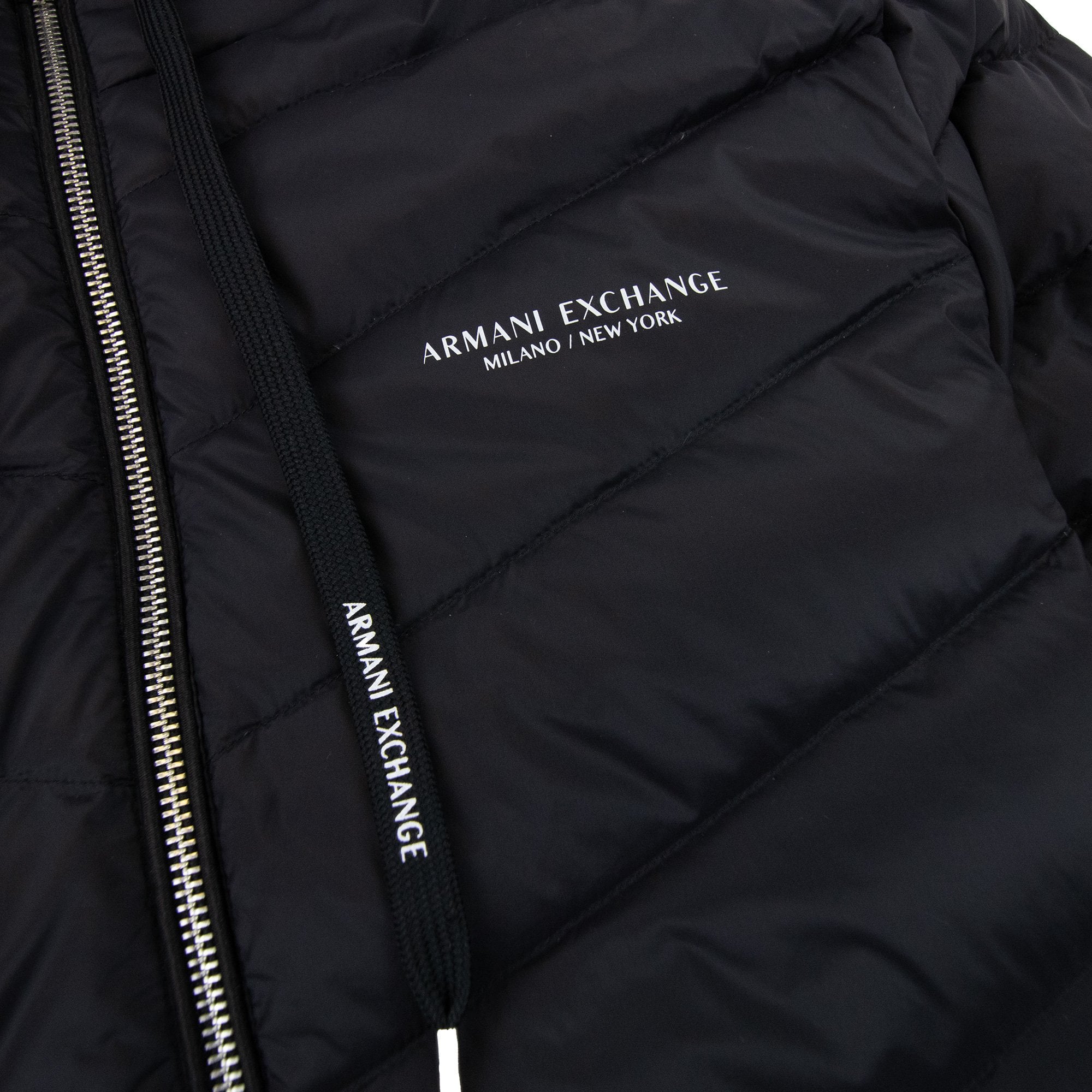 Armani Jeans Armani Exchange Padded Down Jacket Black