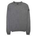 Paul And Shark Arm Patch Knitted Sweatshirt Grey