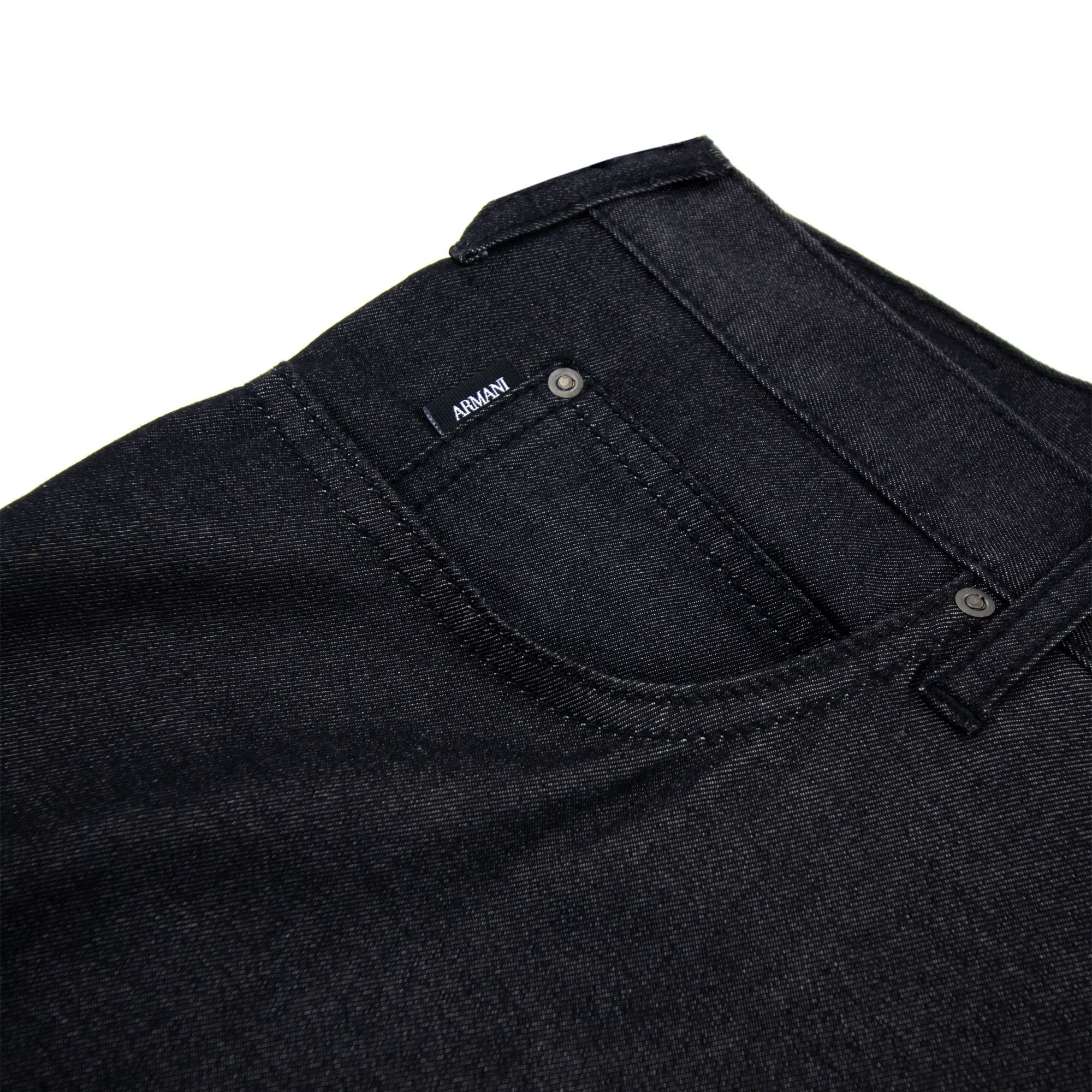 Armani Jeans J21 Reg Fit Jean Black
