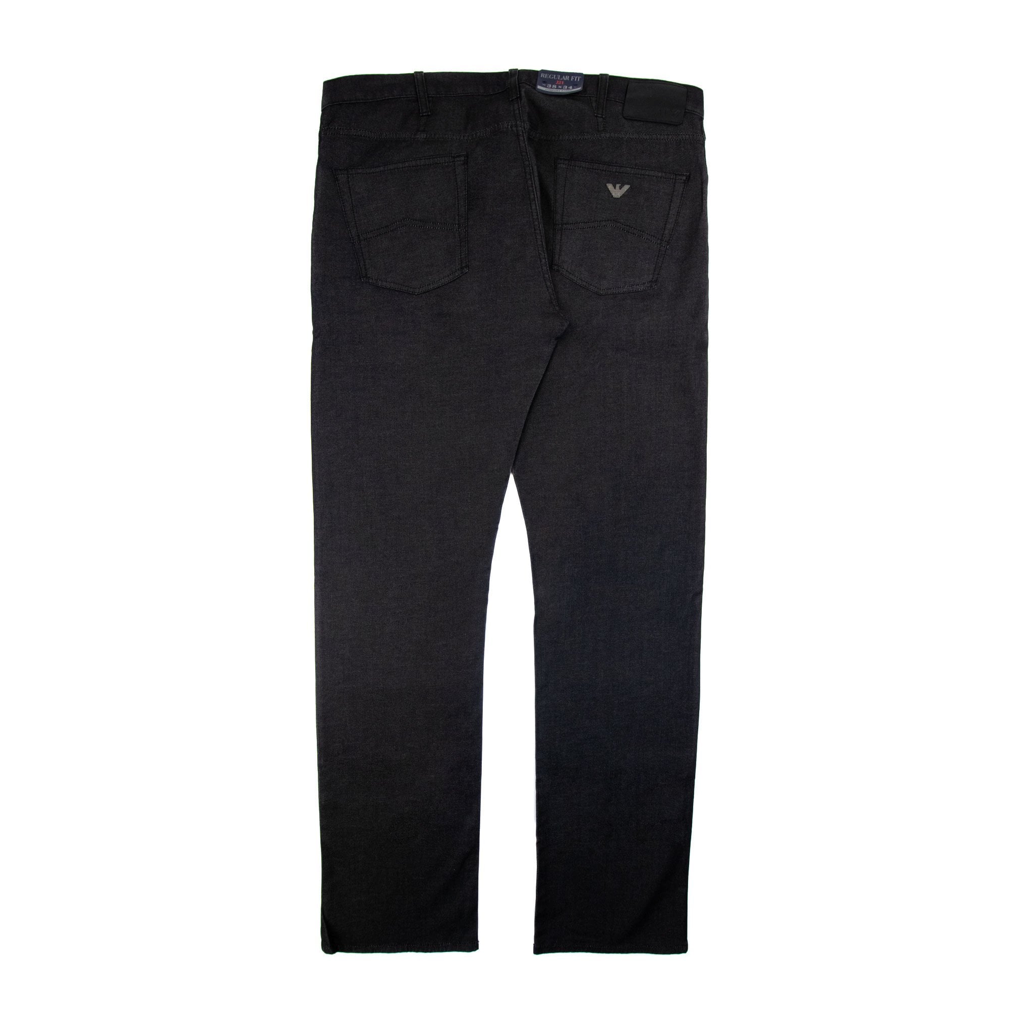 Armani Jeans J21 Reg Fit Jean Black