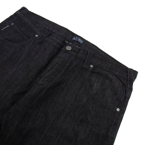 Armani Jeans J08 Slim Fit Jean Black