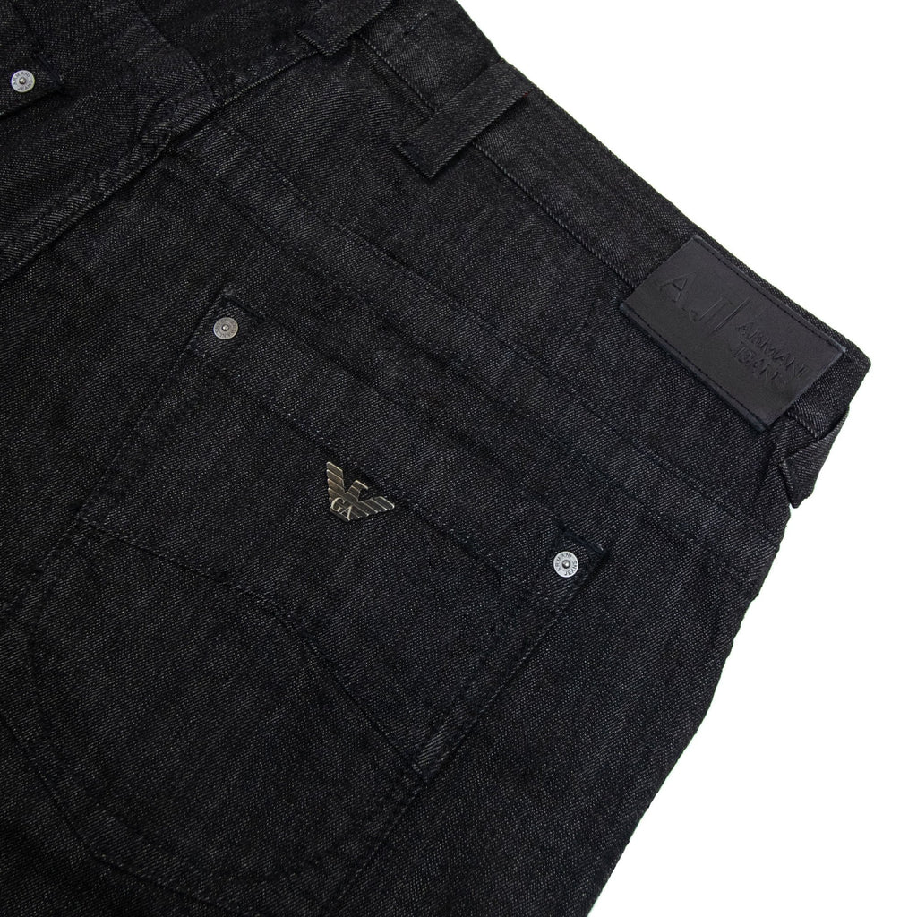 Armani Jeans J08 Slim Fit Jean Black