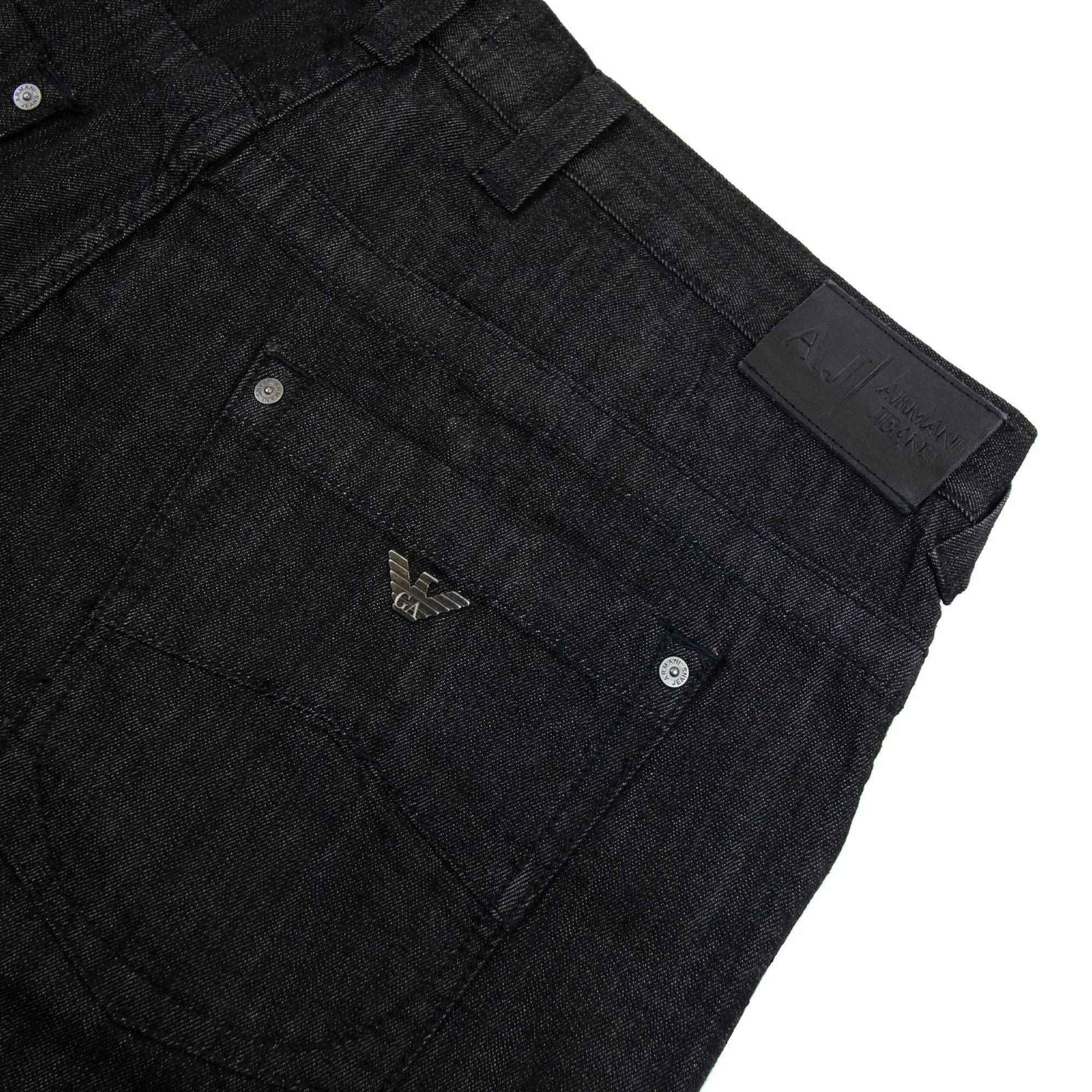 Armani Jeans J08 Slim Fit Jean Black