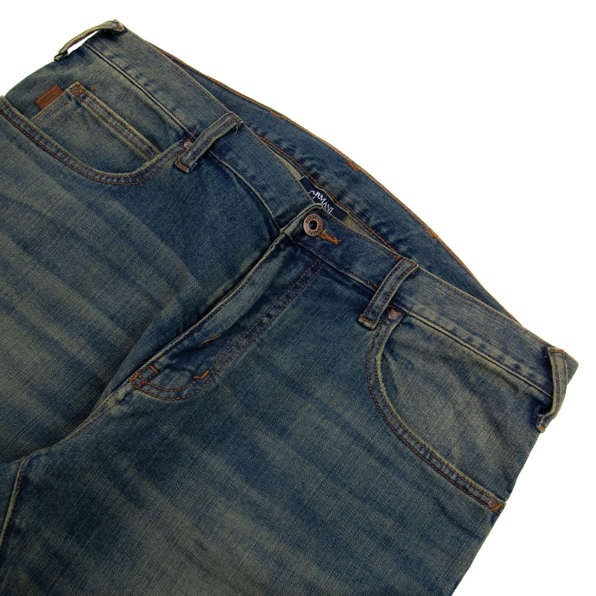 Armani Jeans Worn Wash J45 Slim Fit Jean