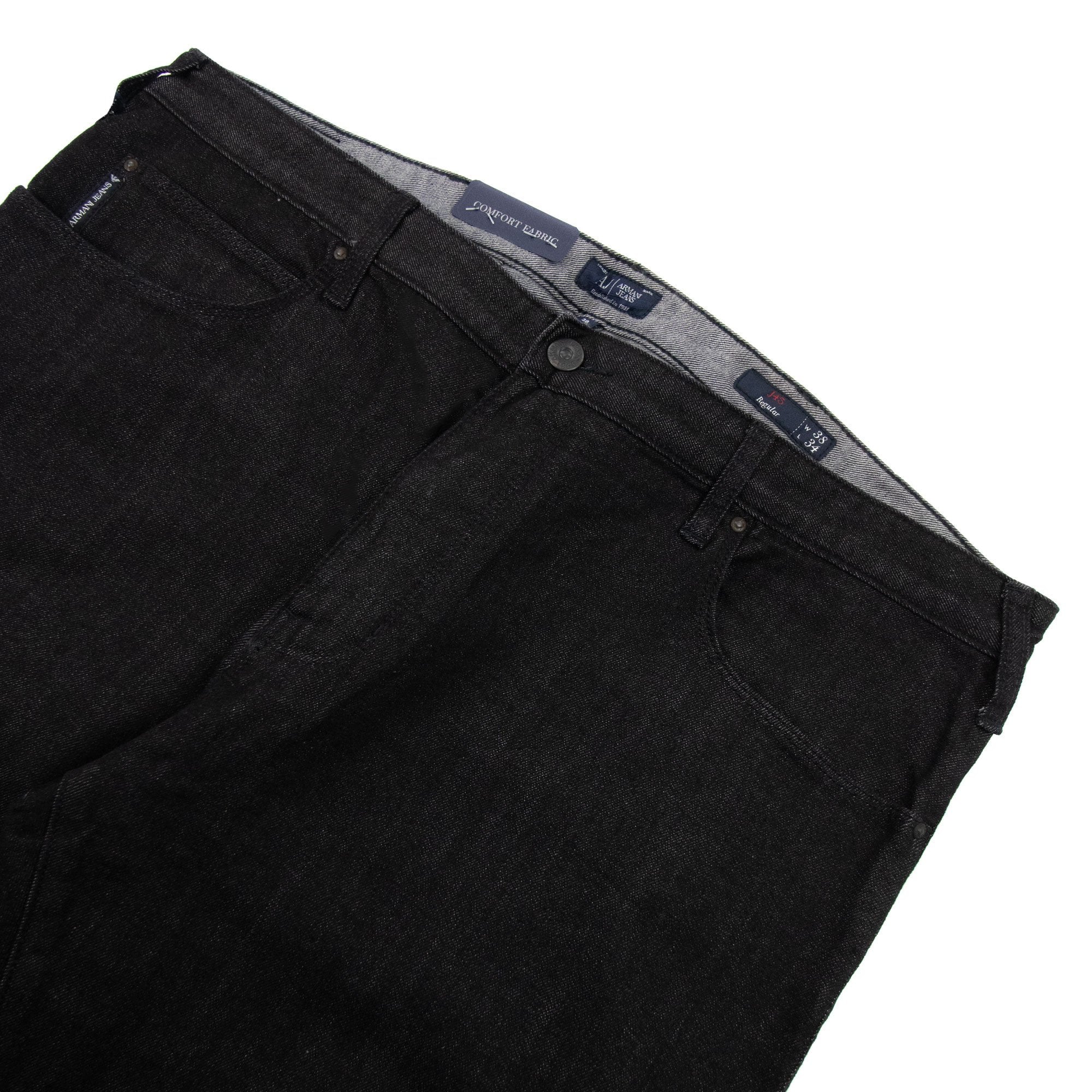 Armani Jeans J45 Reg Fit Jean Nero
