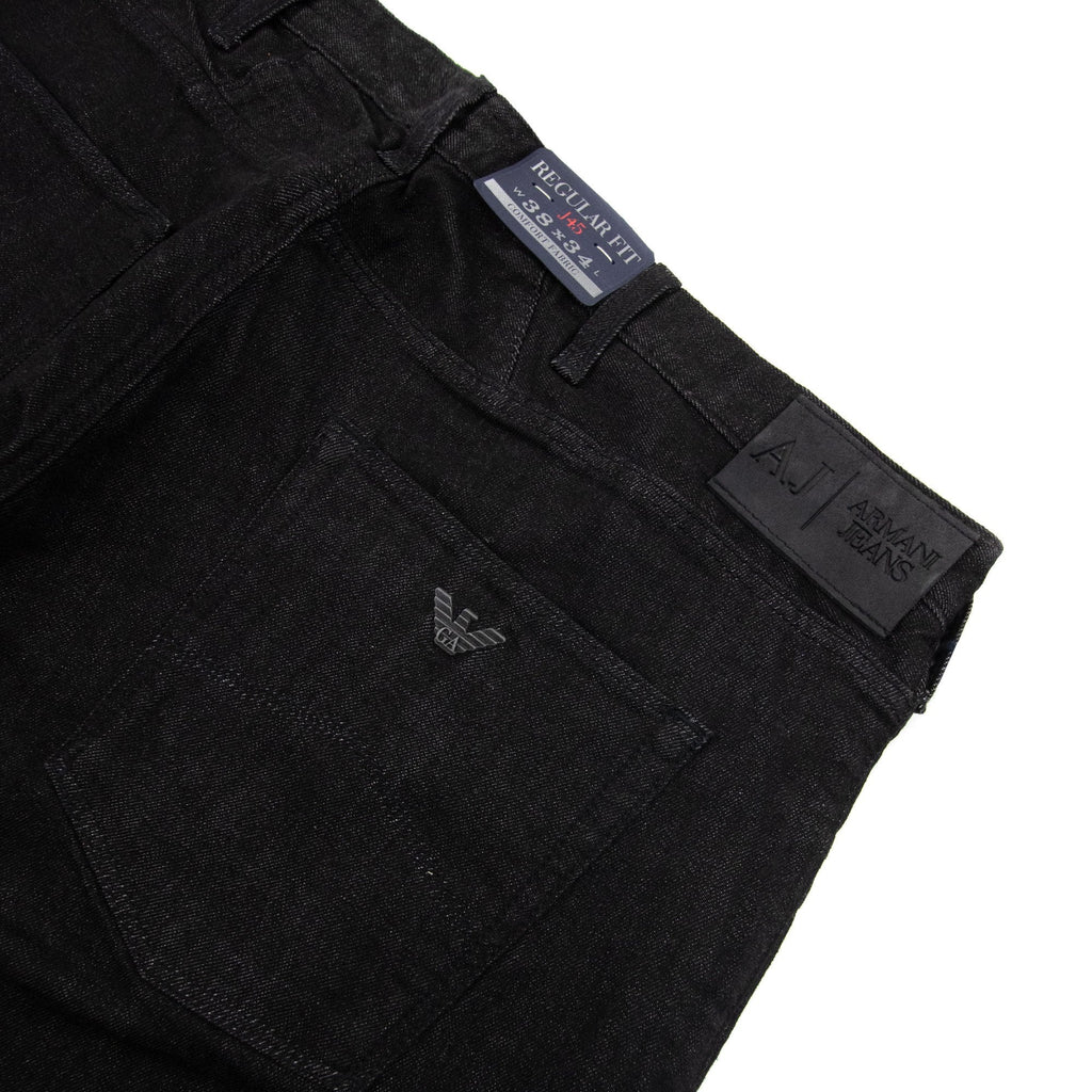 Armani Jeans J45 Reg Fit Jean Nero