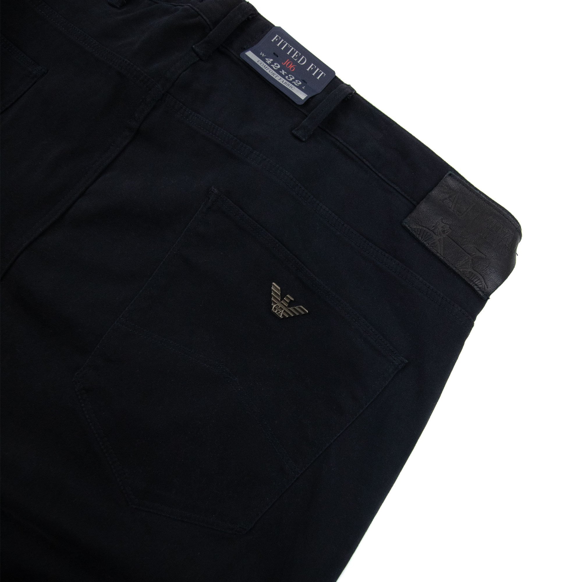 Armani Jeans J06 Fitted Fit Chino Navy