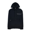 Hugo Boss Saggy 1 Stripe Logo Zip Up Hoody Navy 402