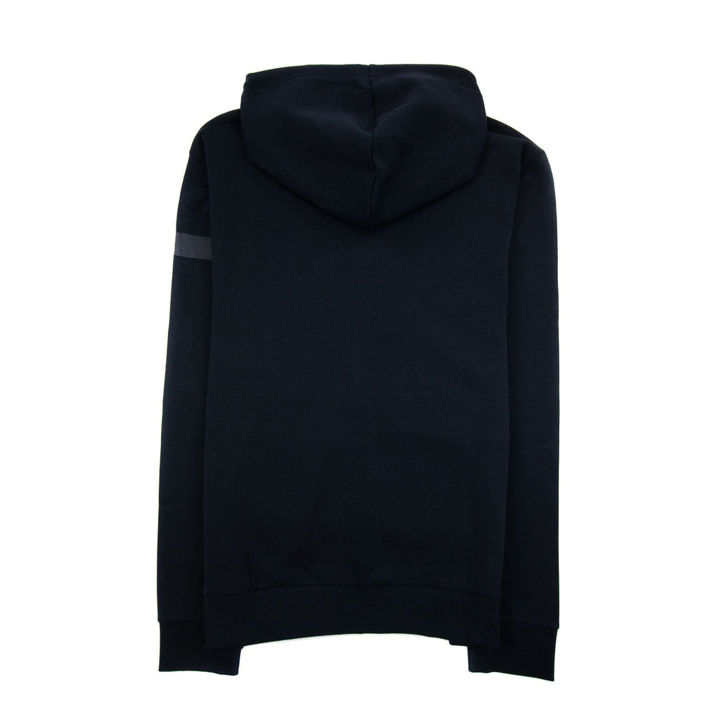 Hugo Boss Saggy 1 Stripe Logo Zip Up Hoody Navy 402