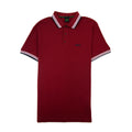 Hugo Boss Paddy Embroidered Logo Polo Burgundy 607