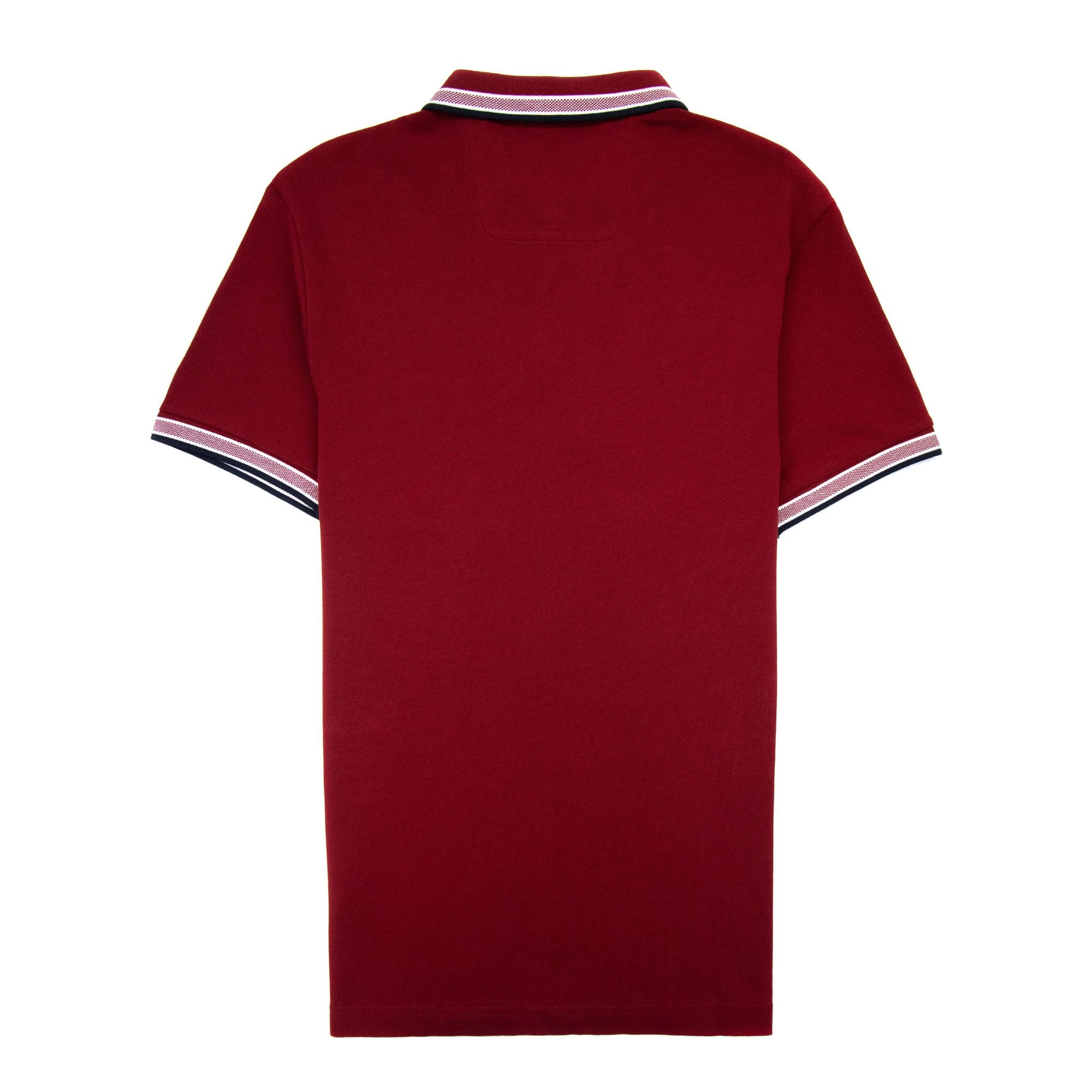 Hugo Boss Paddy Embroidered Logo Polo Burgundy 607