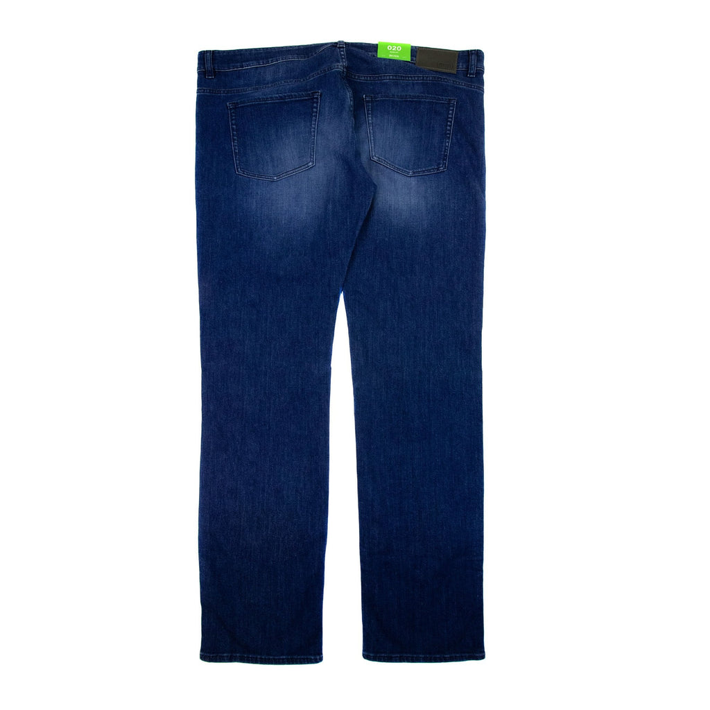 Hugo Boss C-delaware1 Slim Fit Jean Dark Wash Whisker Denim