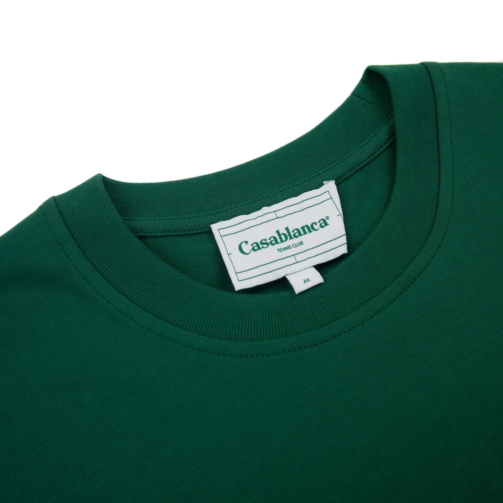 Casablanca Casa Way Printed T Shirt Evergreen