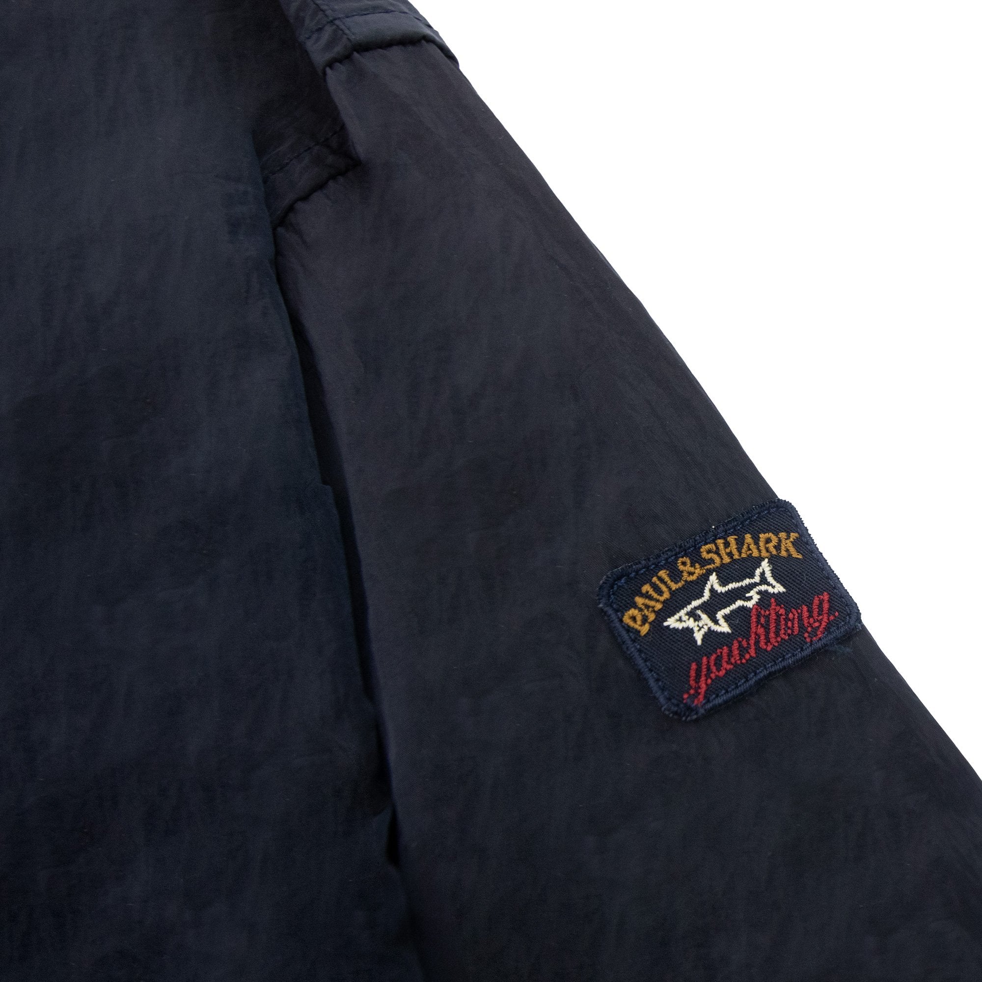Paul And Shark Econyl Nylon Metal Overshirt Navy 013
