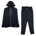 Hugo Boss Logo Stripe Tracksuit Set Navy 402