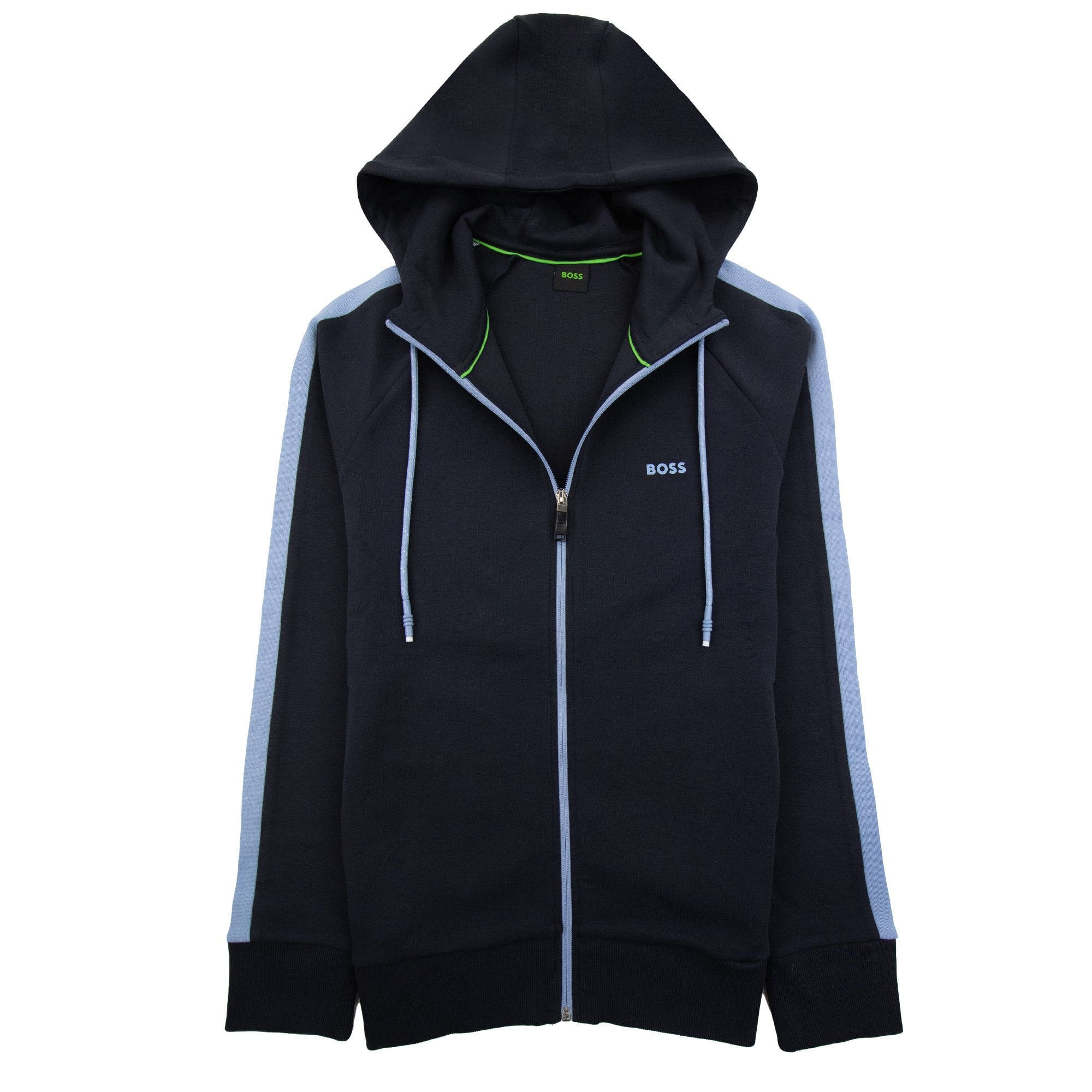Hugo Boss Logo Stripe Tracksuit Set Navy 402