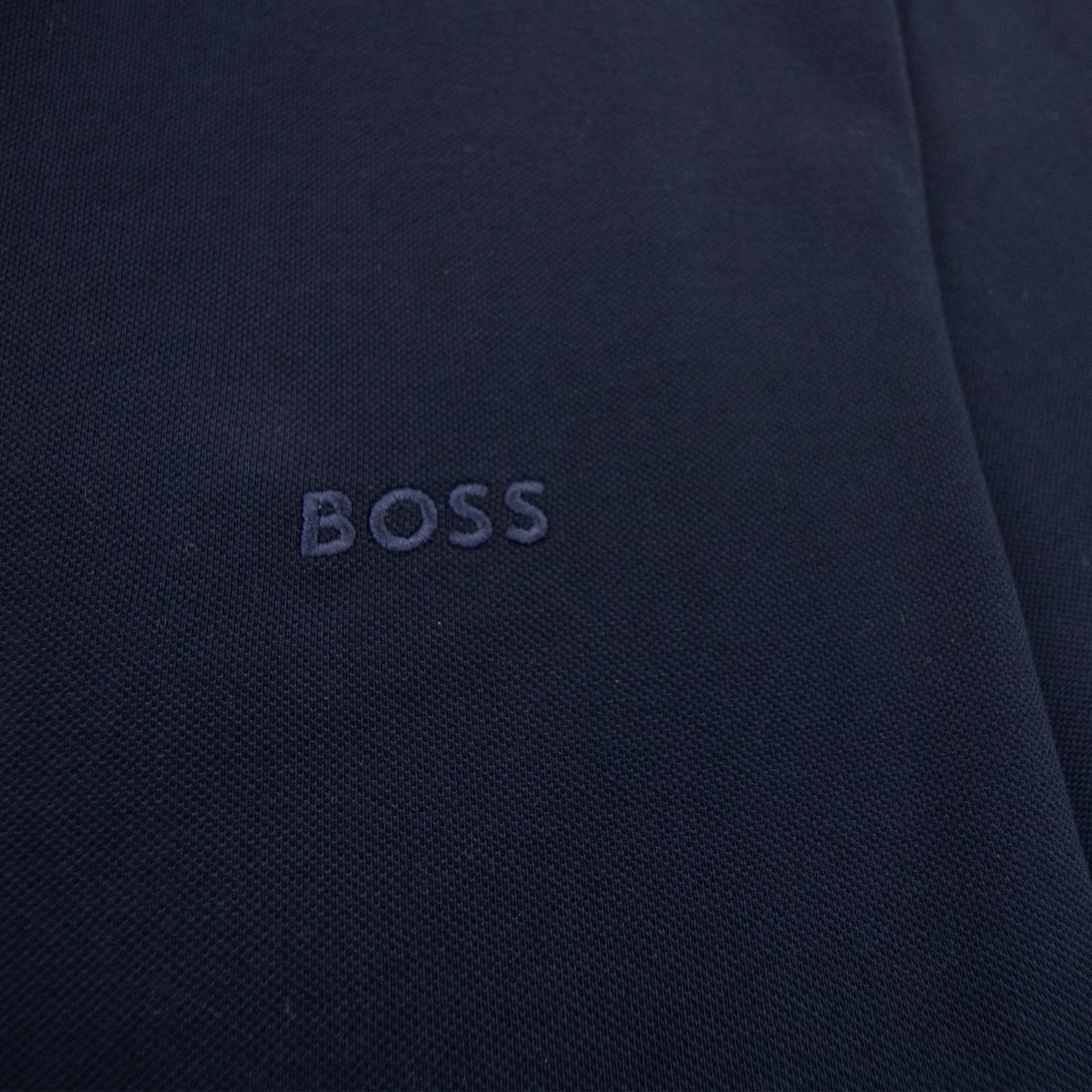 Hugo Boss Paule 4 Slim Fit Branded Placket Polo Navy 410