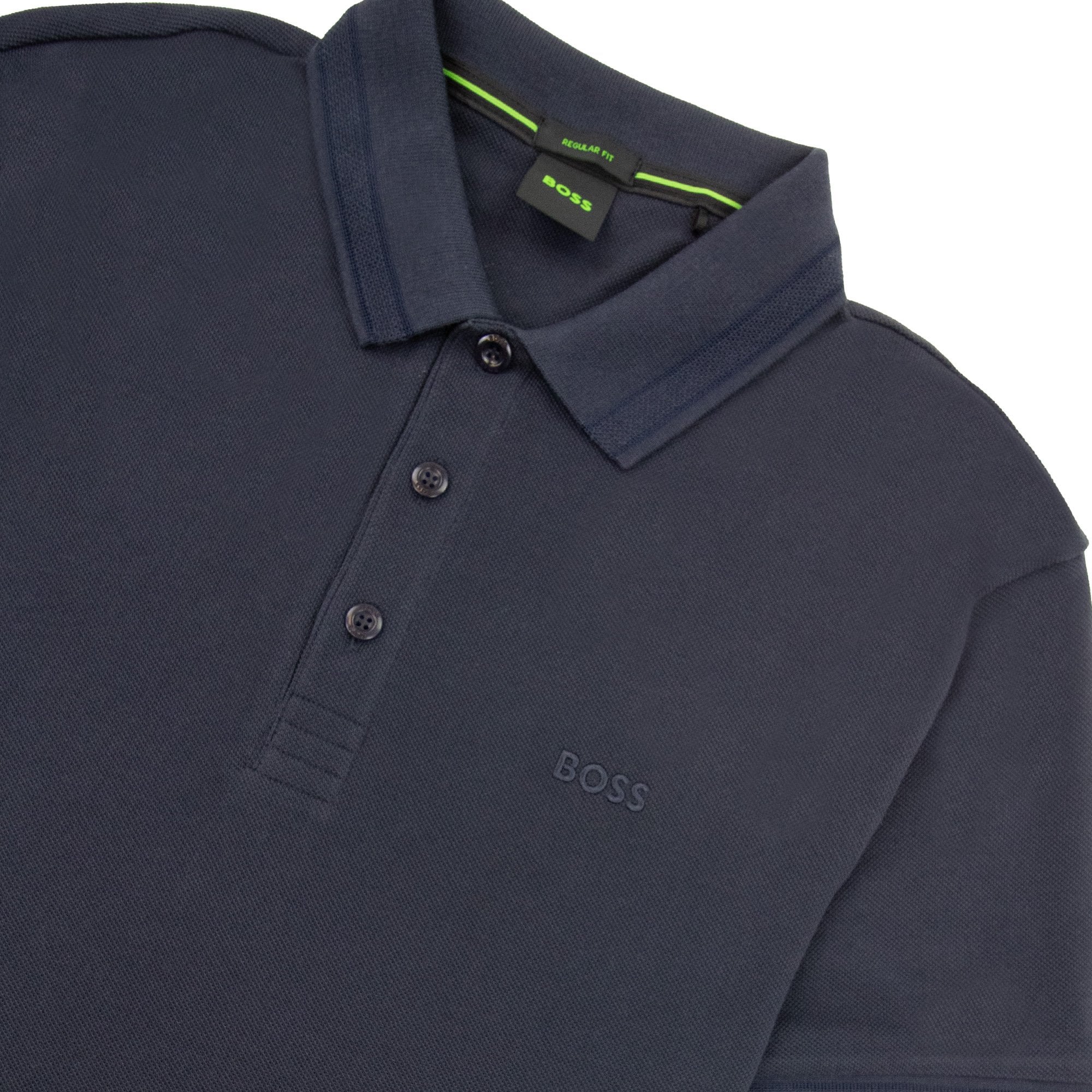 Hugo Boss Paddy Embroidered Logo Polo Navy 4112