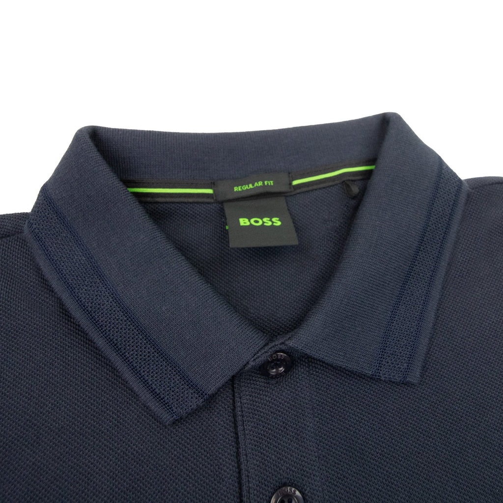 Hugo Boss Paddy Embroidered Logo Polo Navy 4112
