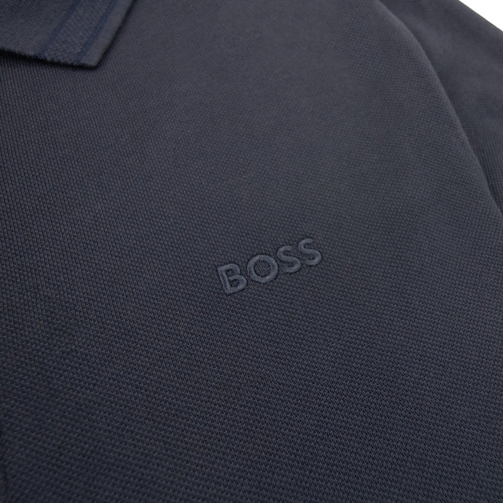 Hugo Boss Paddy Embroidered Logo Polo Navy 4112