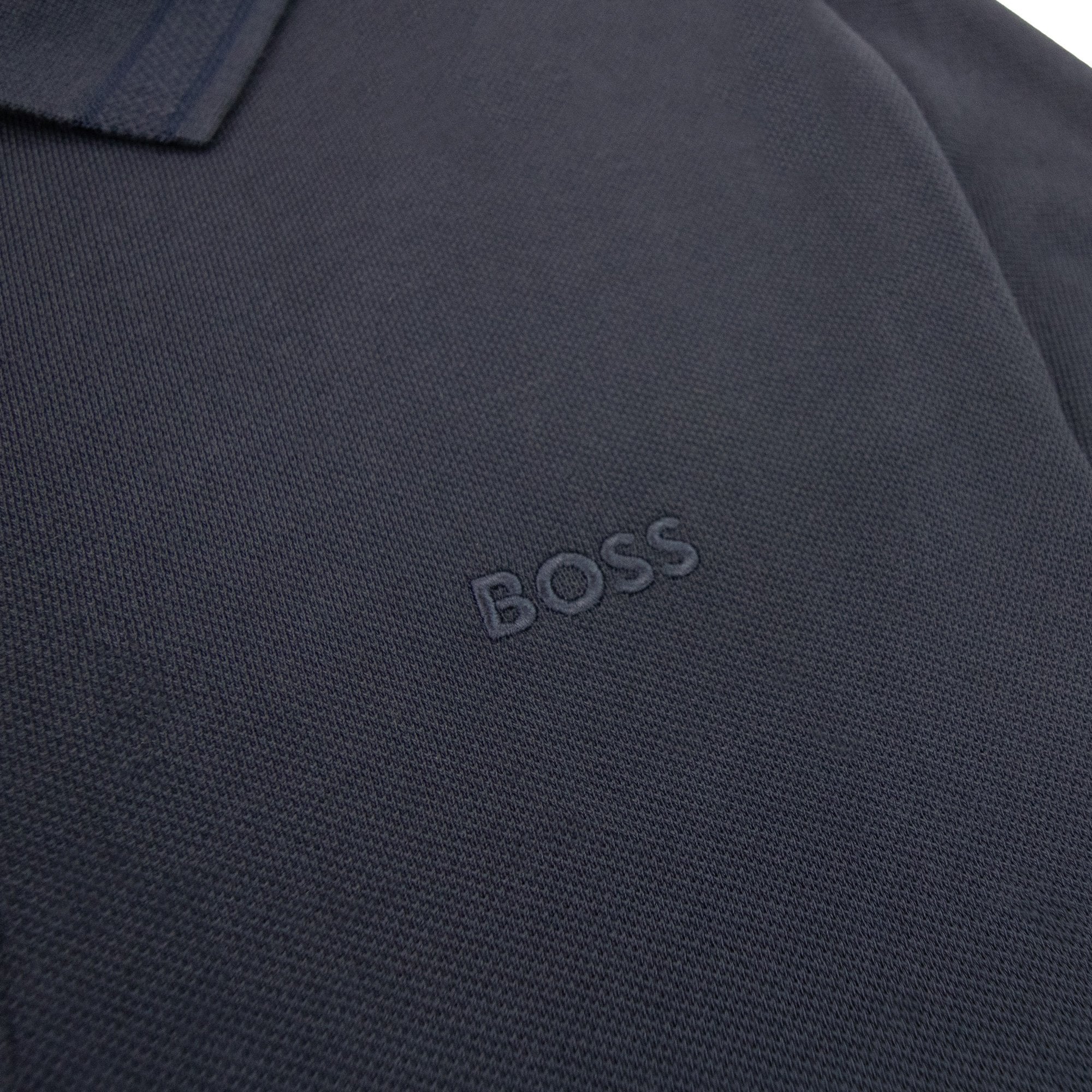 Hugo Boss Paddy Embroidered Logo Polo Navy 4112