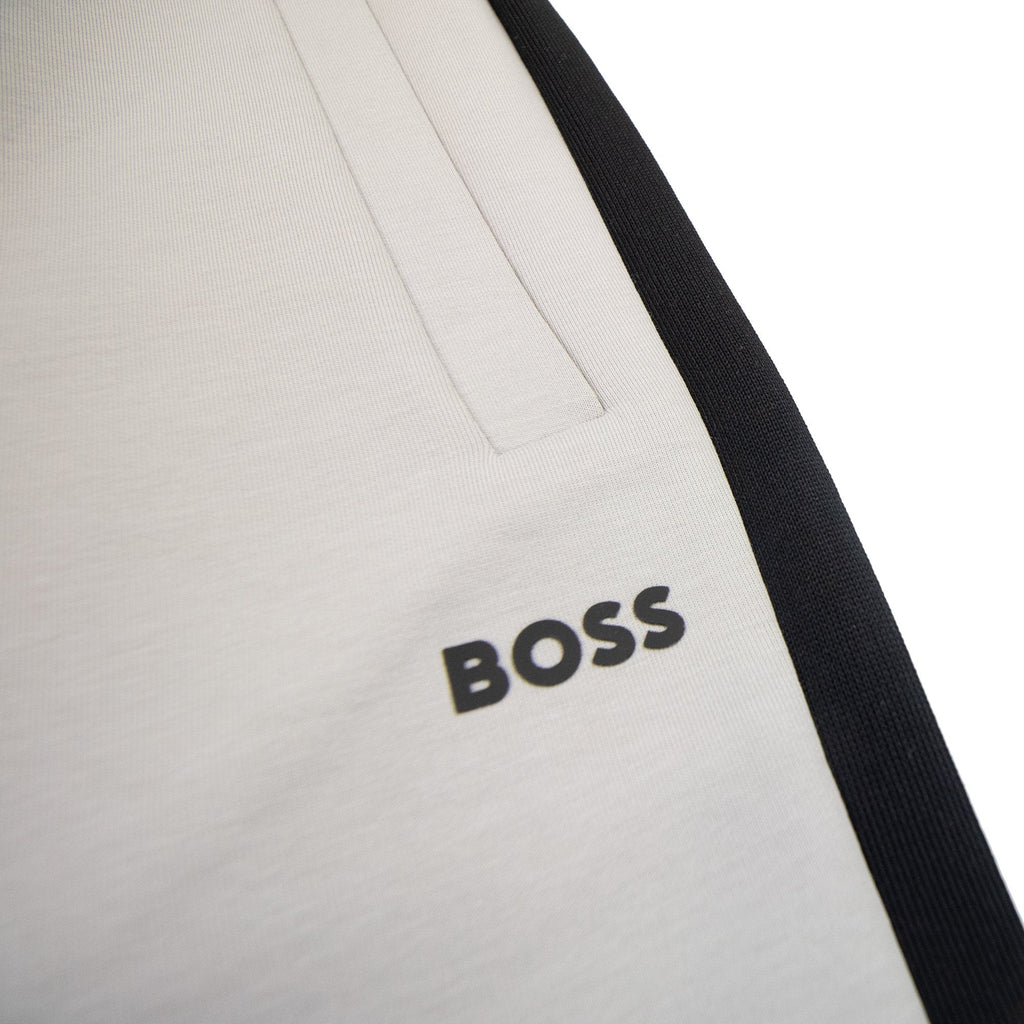 Hugo Boss Logo Stripe Tracksuit Set Grey 063