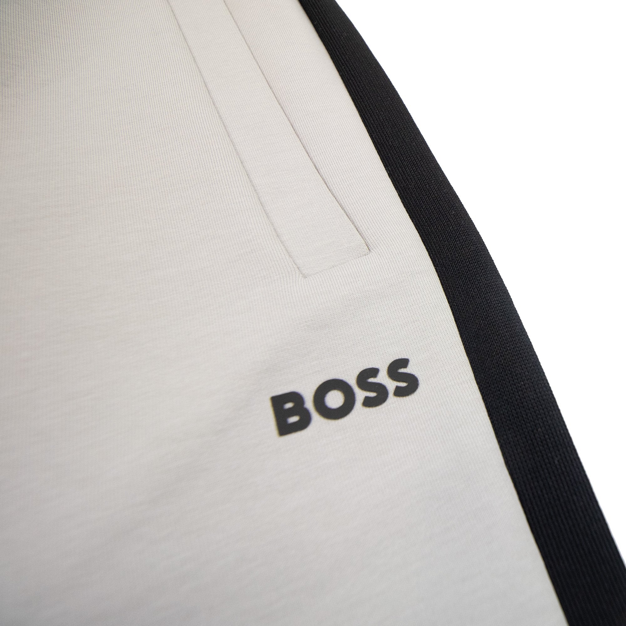 Hugo Boss Logo Stripe Tracksuit Set Grey 063
