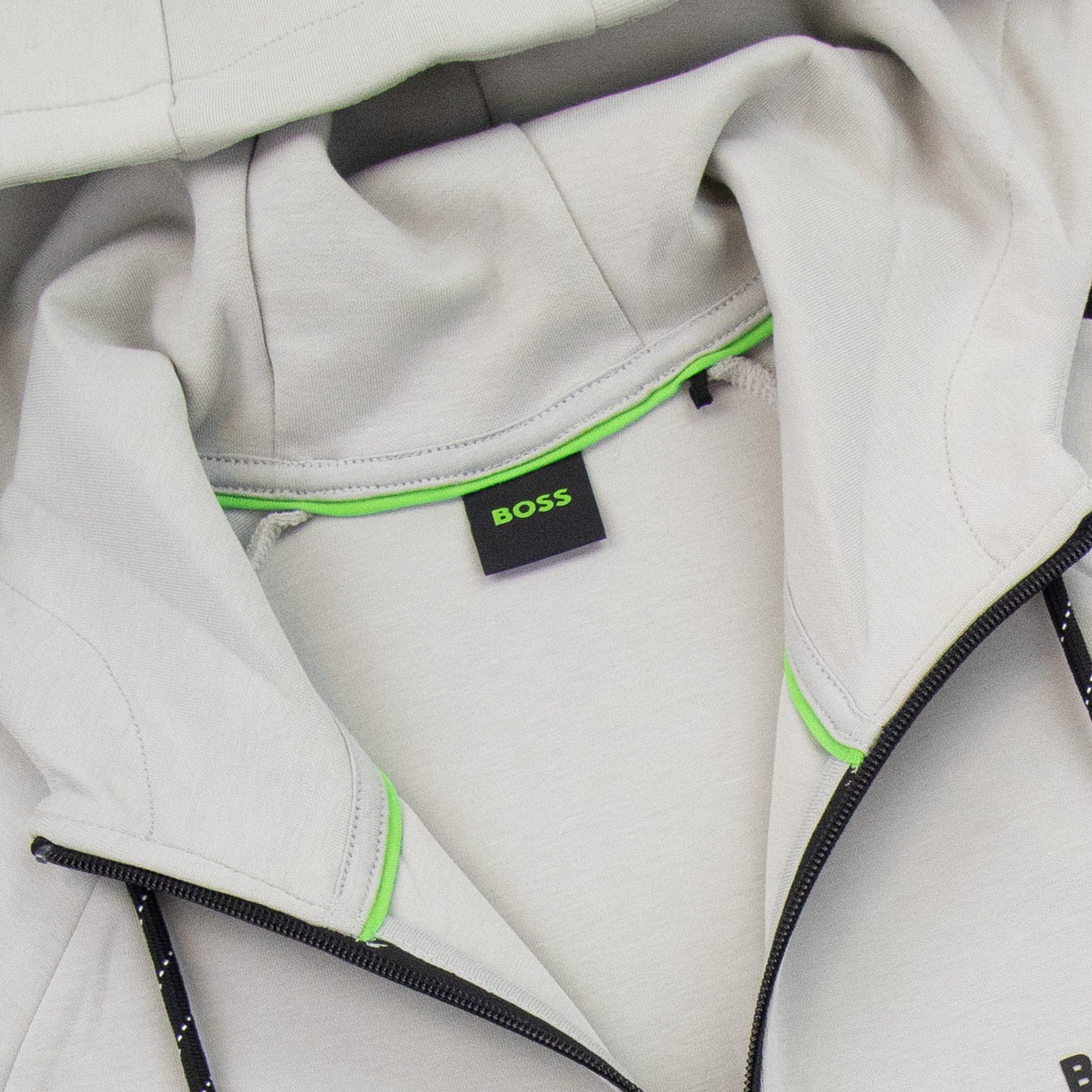Hugo Boss Logo Stripe Tracksuit Set Grey 063