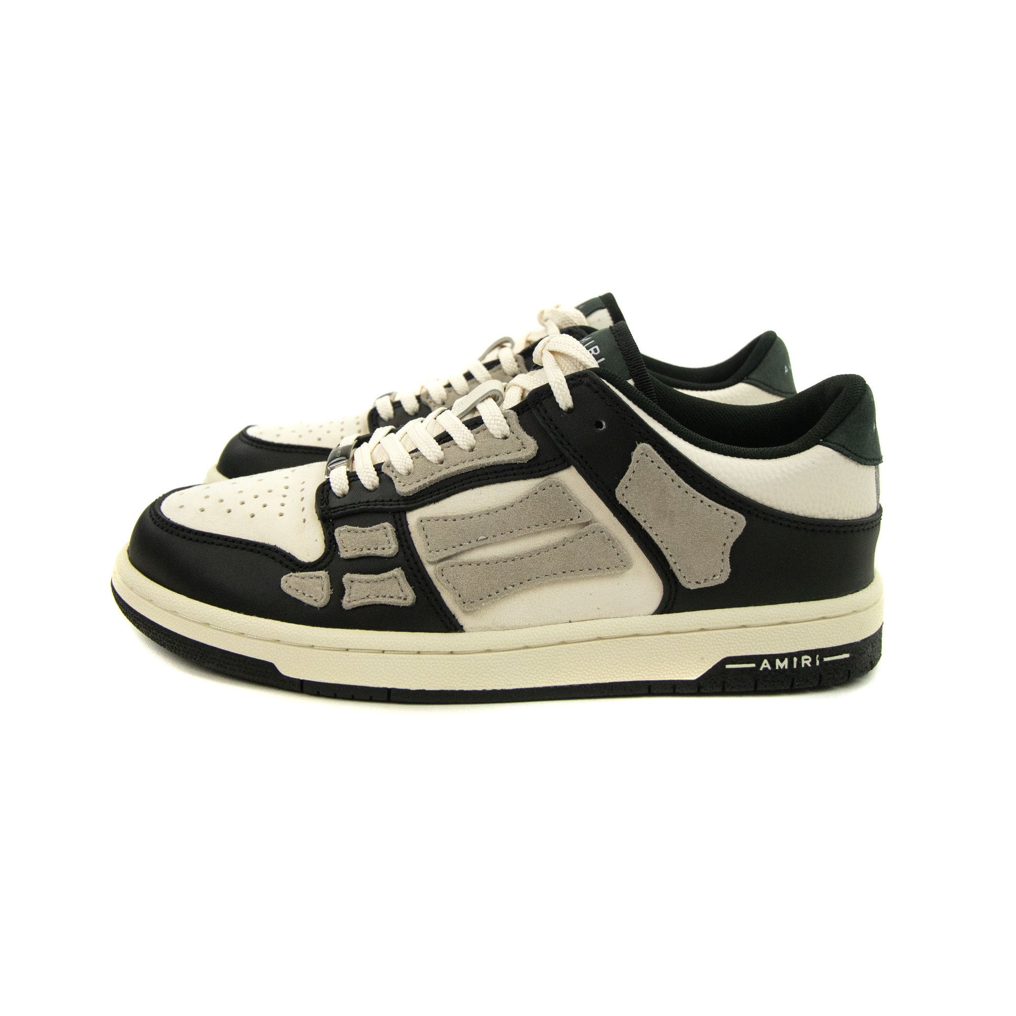 Amiri Skel Top Low Trainers Black/Alabaster