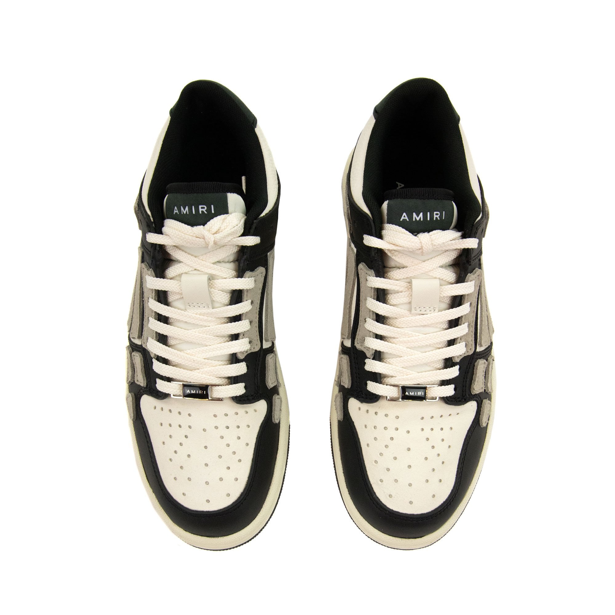 Amiri Skel Top Low Trainers Black/Alabaster