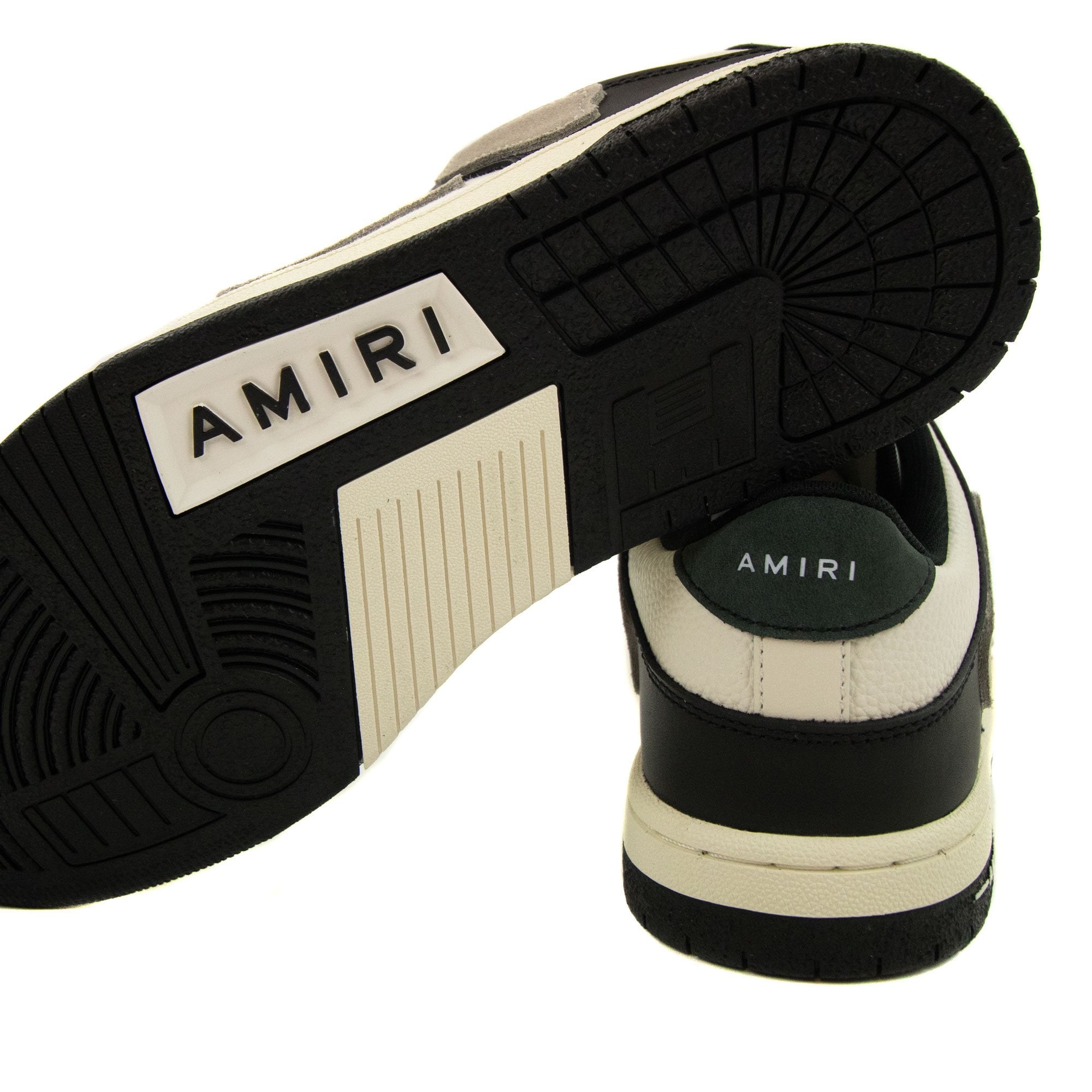 Amiri Skel Top Low Trainers Black/Alabaster