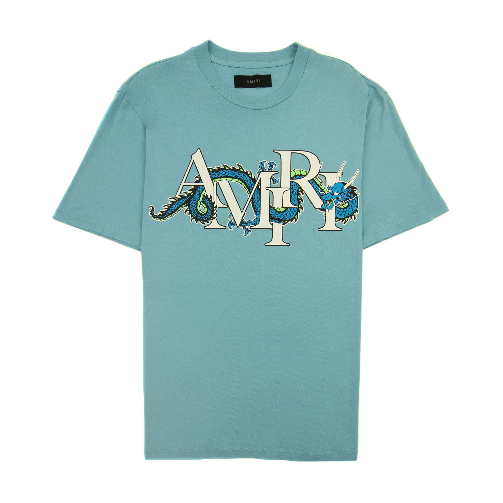Amiri Cny Dragon T Shirt Air Blue