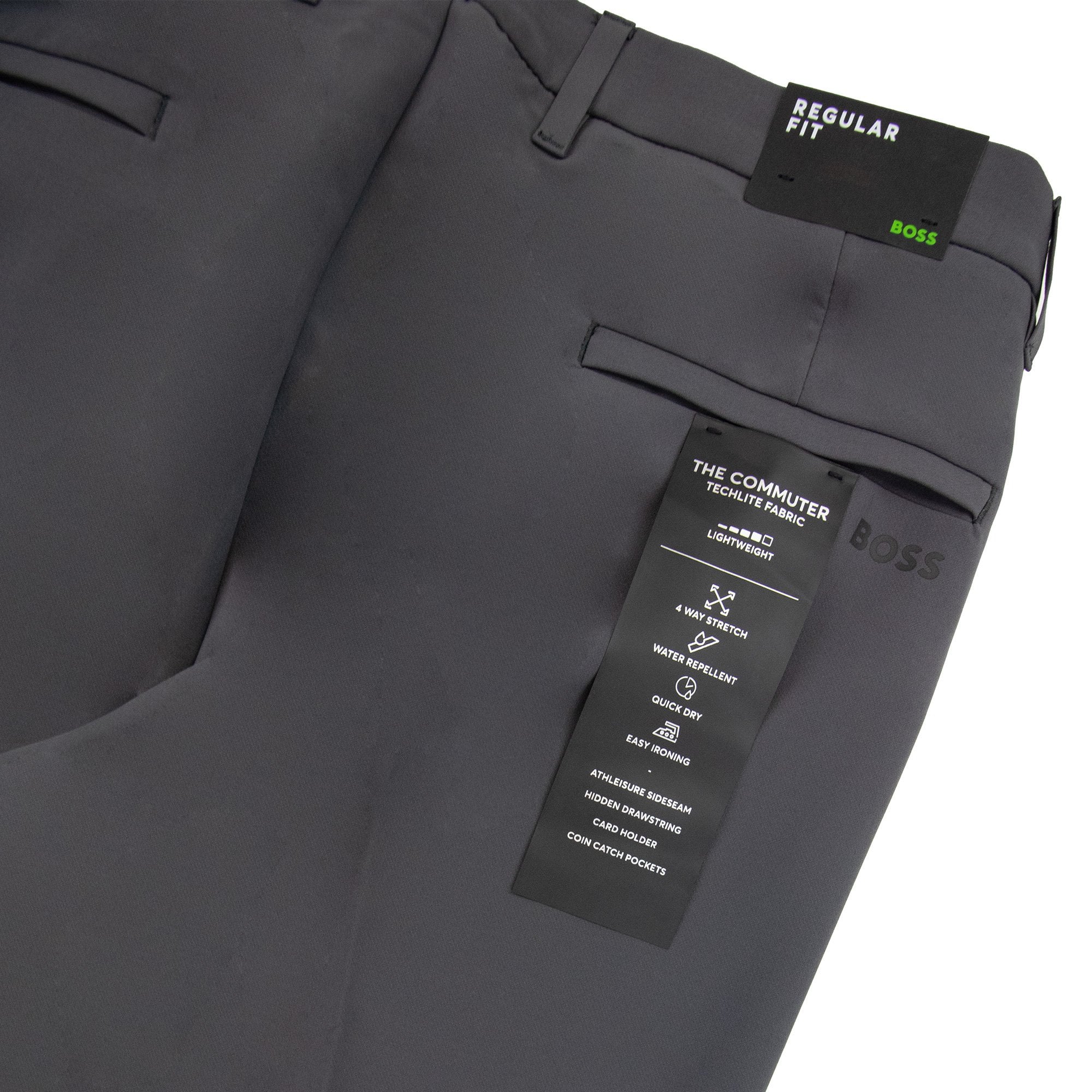 Hugo Boss T Commuter Regular Fit Water Replant Trouser Grey 027