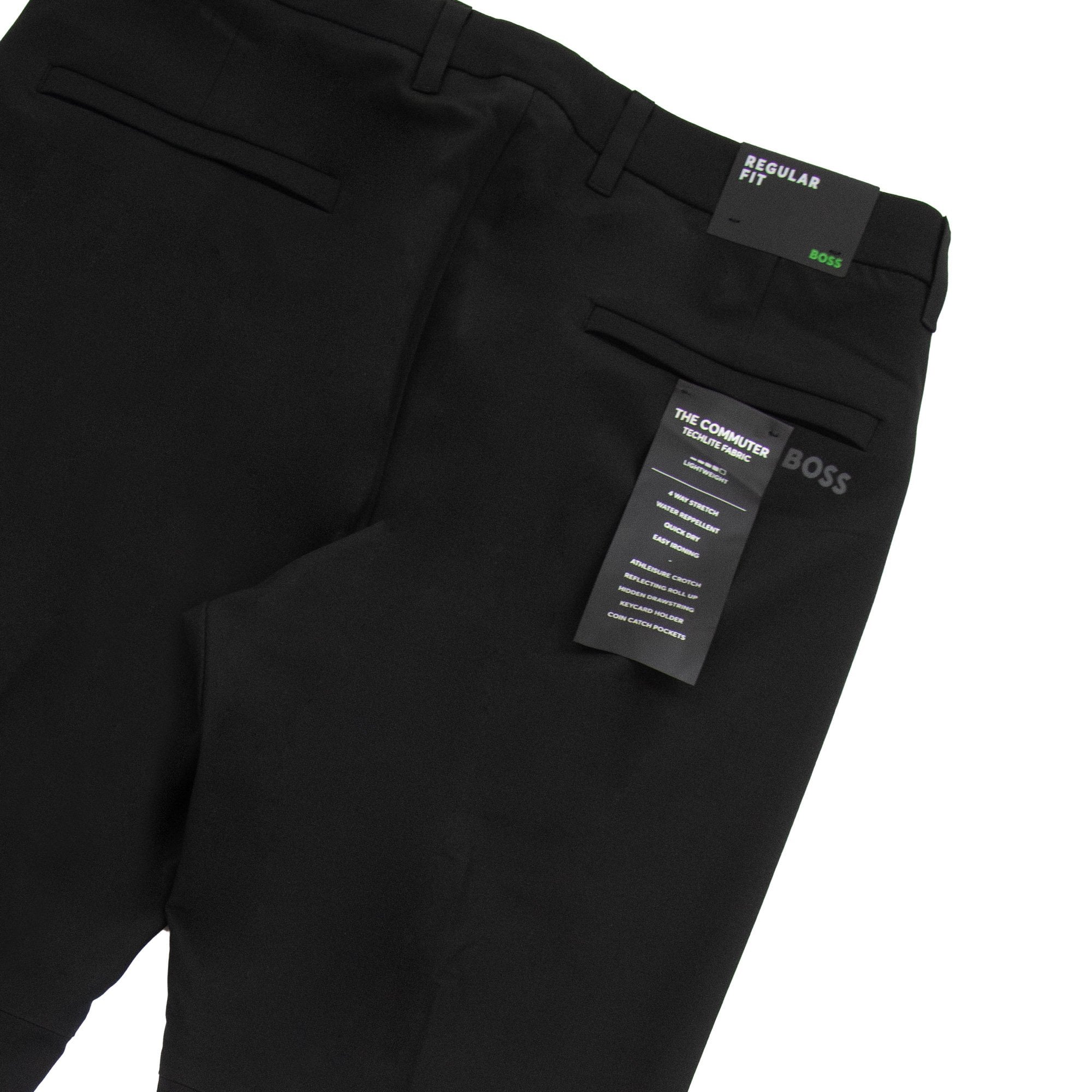 Hugo Boss T Commuter Regular Fit Water Replant Trouser Black 001