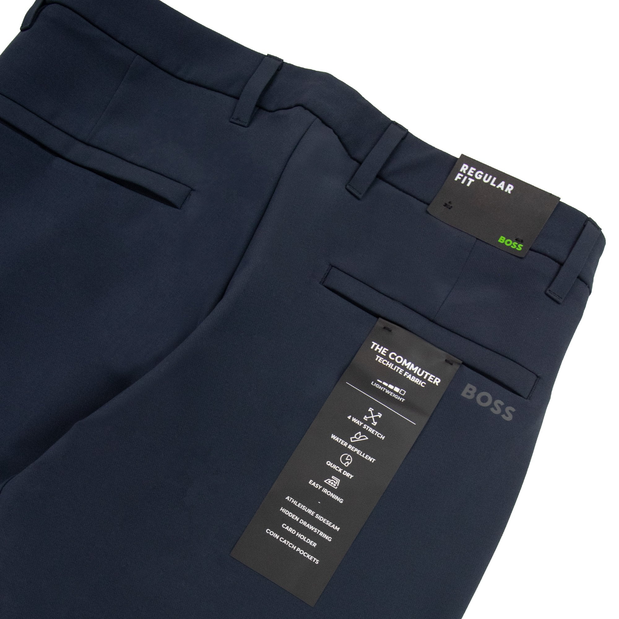 Hugo Boss T Commuter Regular Fit Water Replant Trouser Navy 402