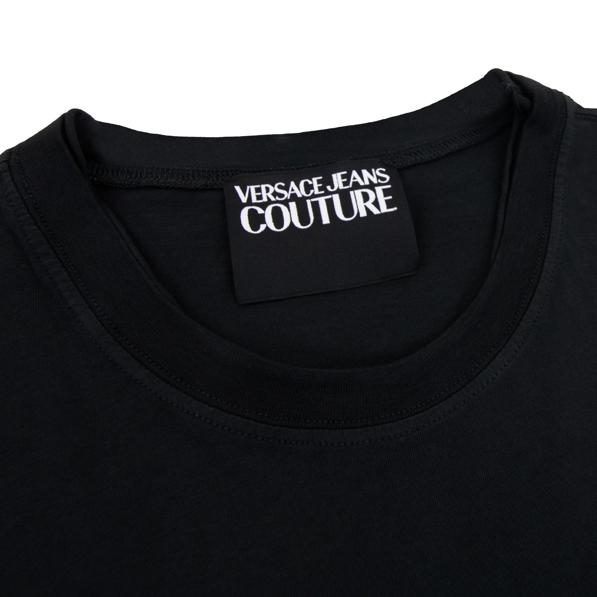 Versace Jeans Couture Pocket Details Logo T Shirt Black