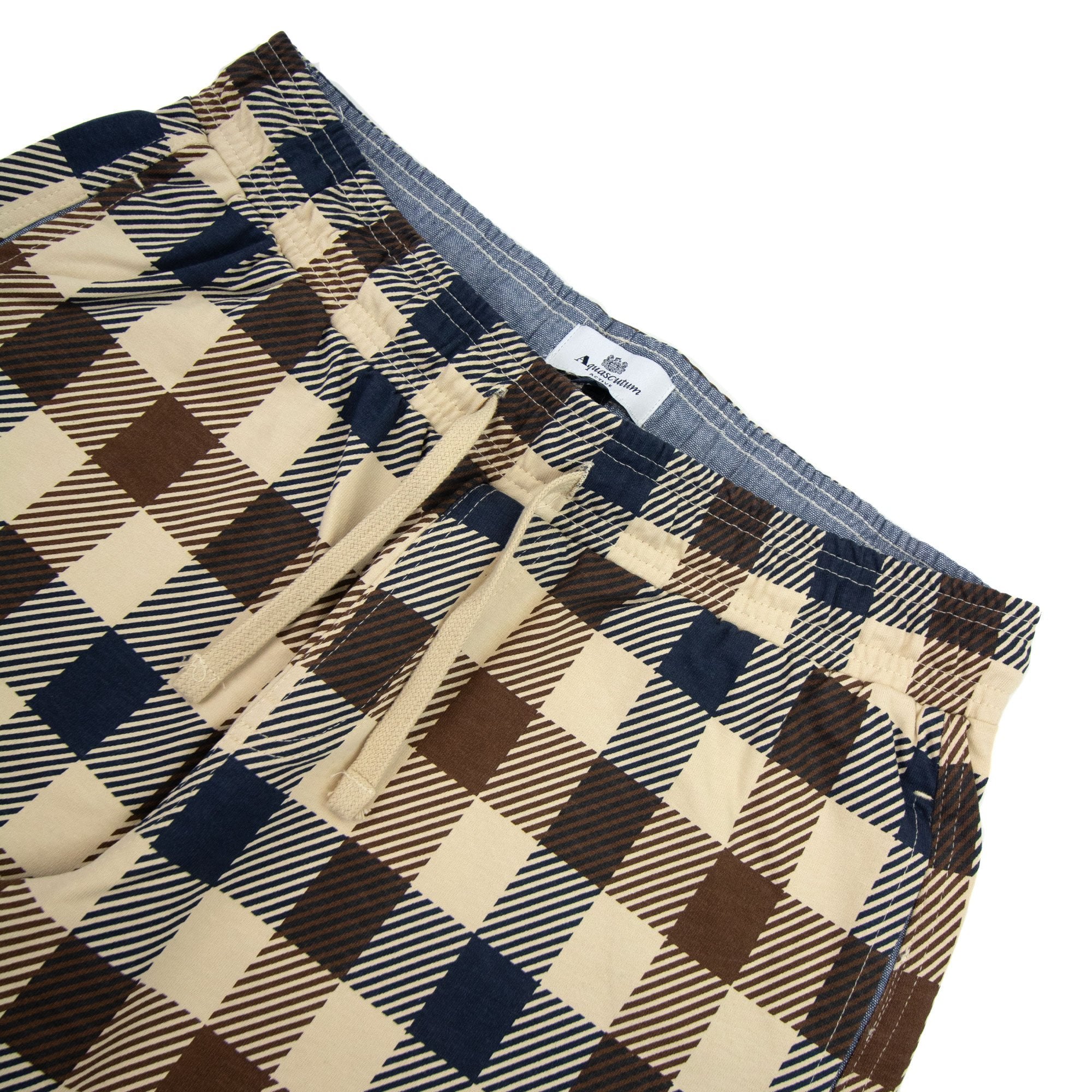 Aquascutum Active Macro Check Shorts Macro Check 30