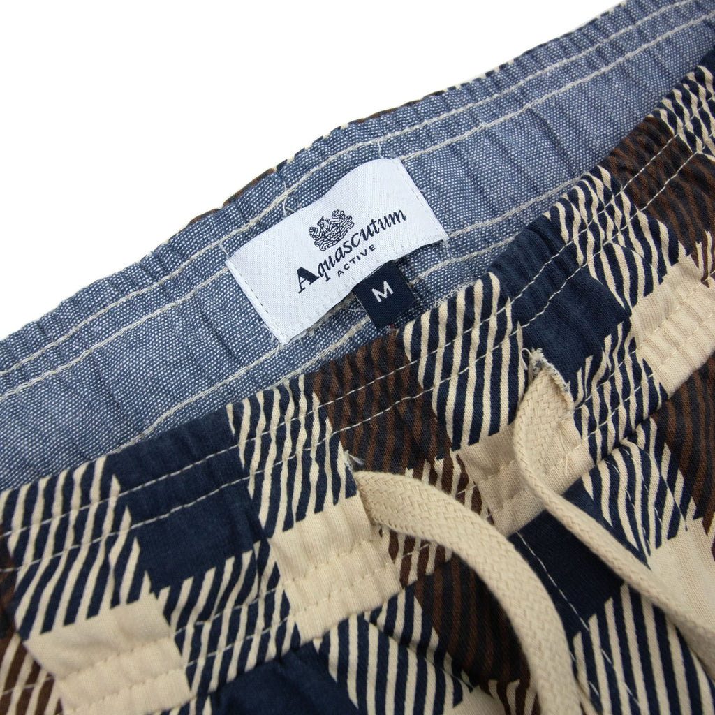 Aquascutum Active Macro Check Shorts Macro Check 30