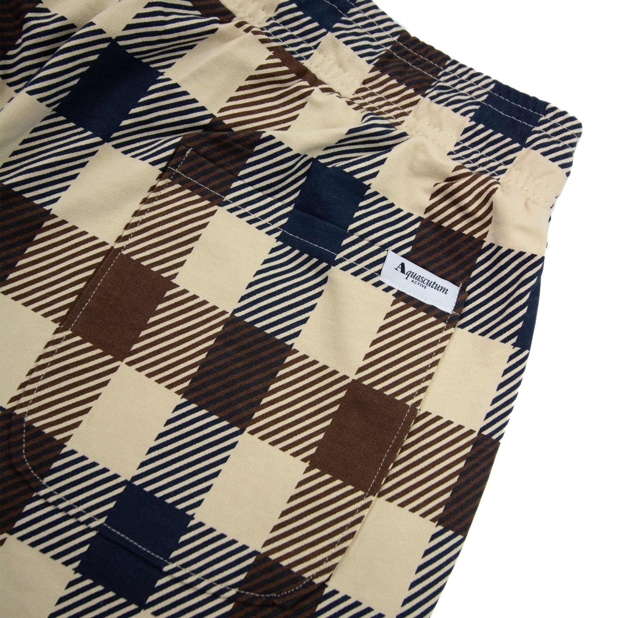 Aquascutum Active Macro Check Shorts Macro Check 30
