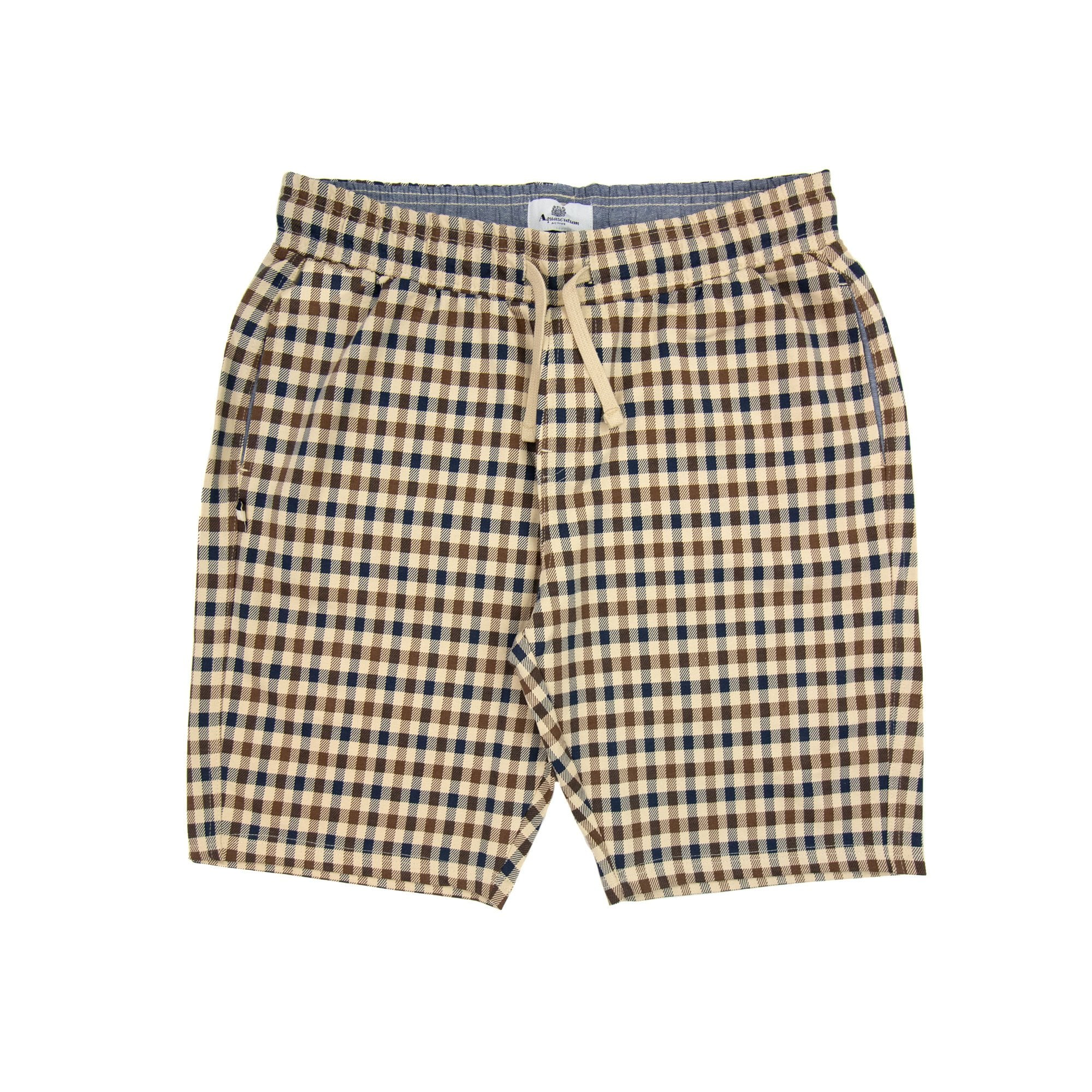 Aquascutum Active Club Check Shorts Club Check 28